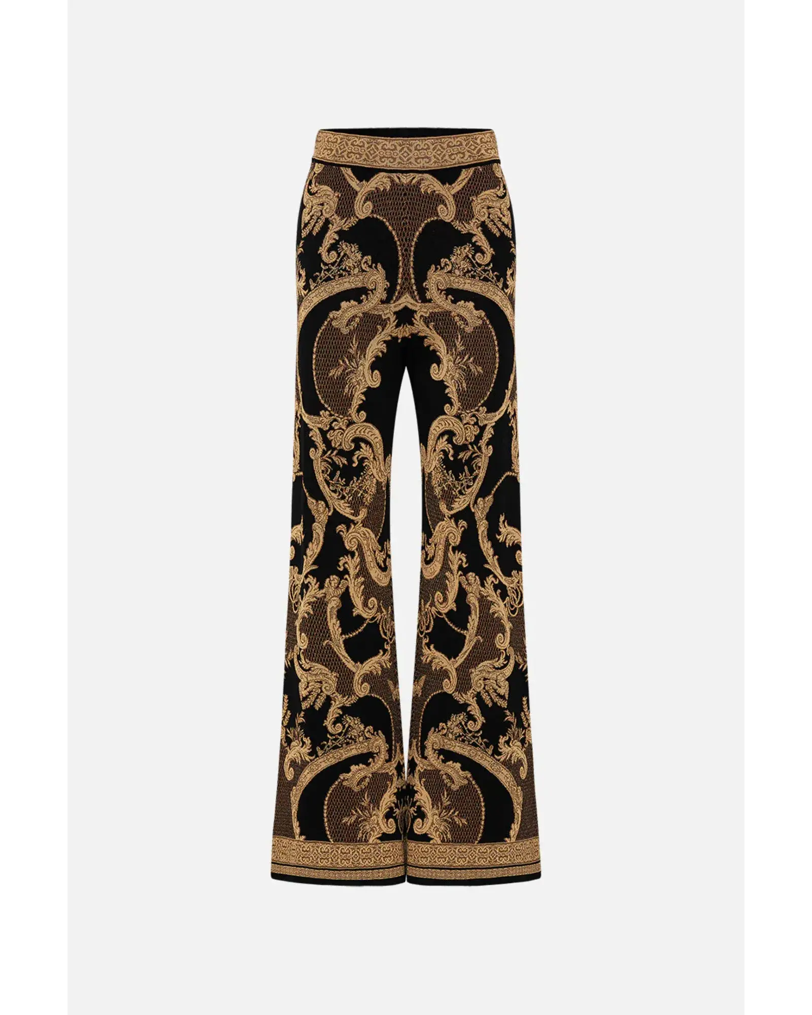 Camilla Flared Jacquard knit pant Magic in the Manuscripts Size AU 10 - Image 5