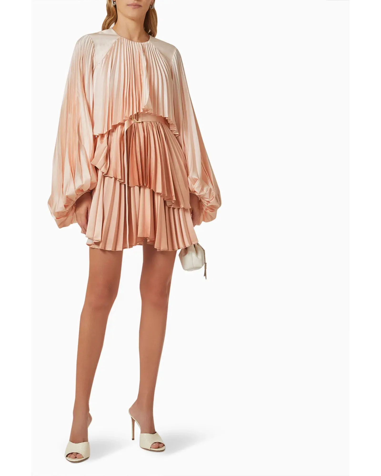 Acler Barnard Mini Dress in Pink Size AU 10   - Image 1