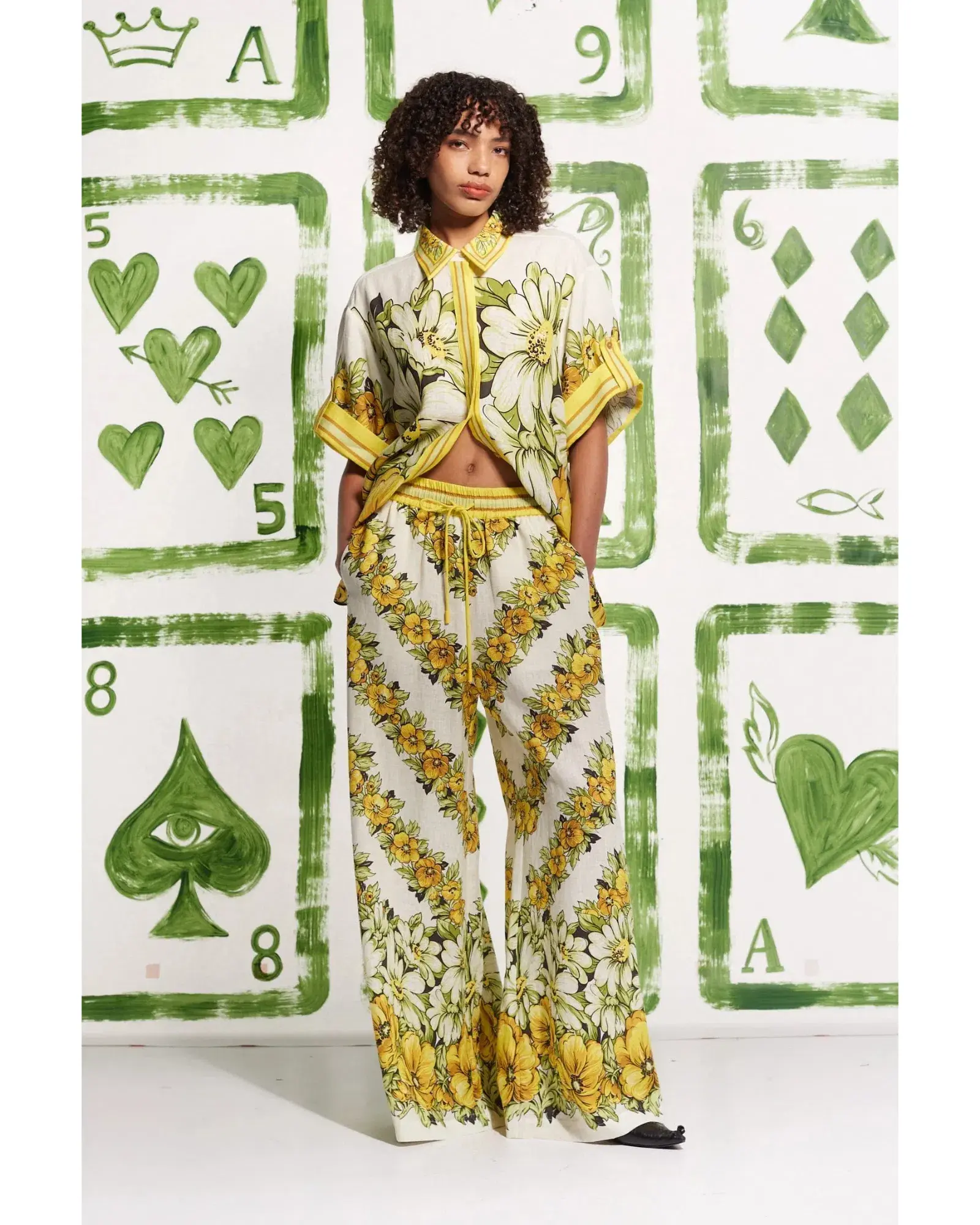 Alemais Gisela Shirt Size AU 8 and Pant Set Size 10 Print   - Image 1
