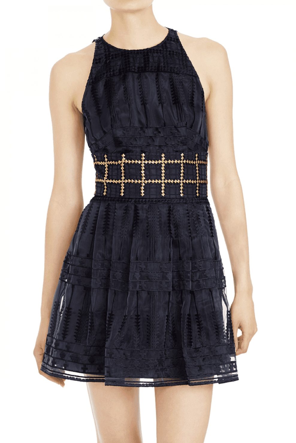 Sass & Bide The Balancing Act Dress Navy - Image 5