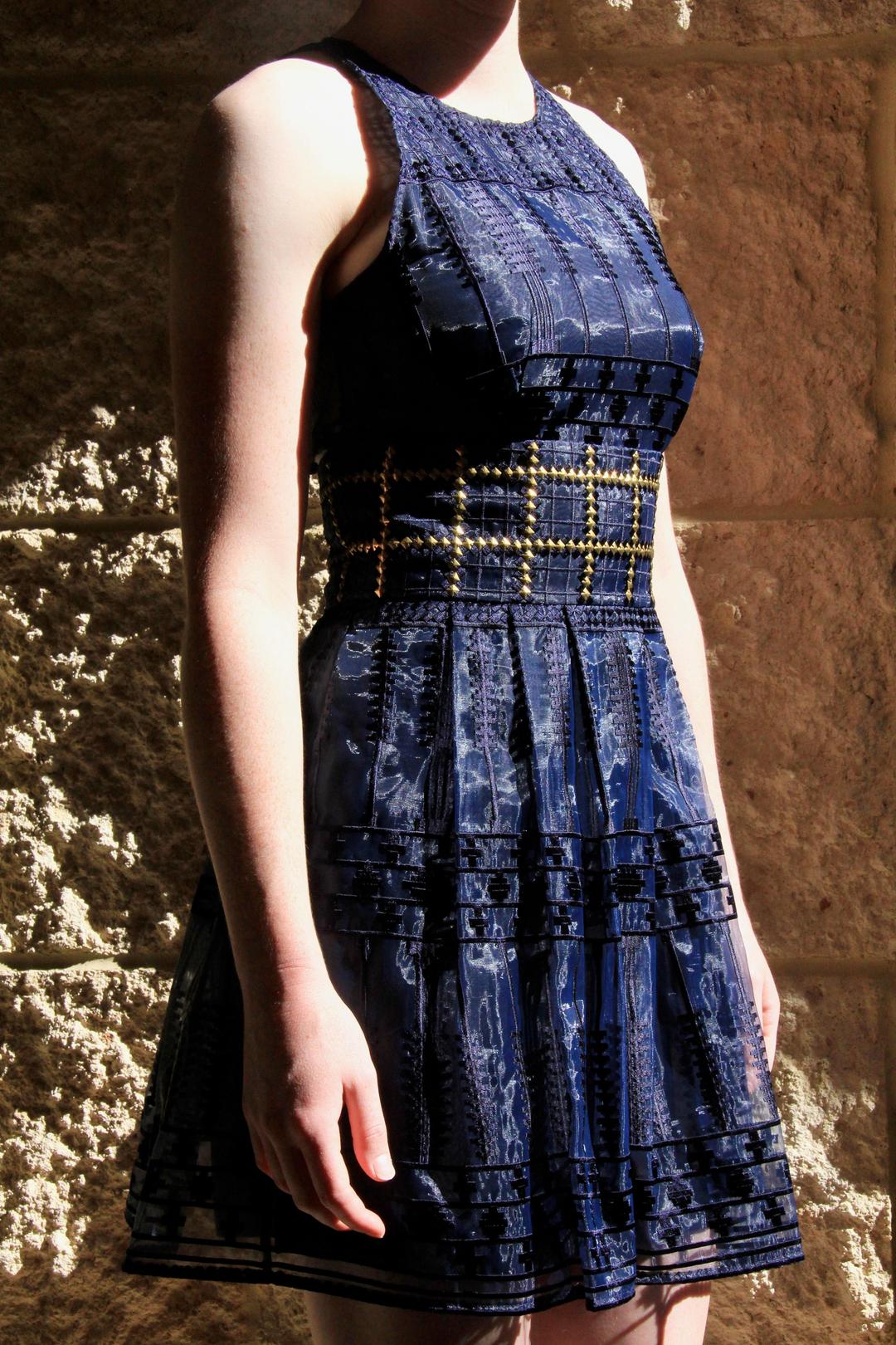 Sass & Bide The Balancing Act Dress Navy for rent on The Volte - main image