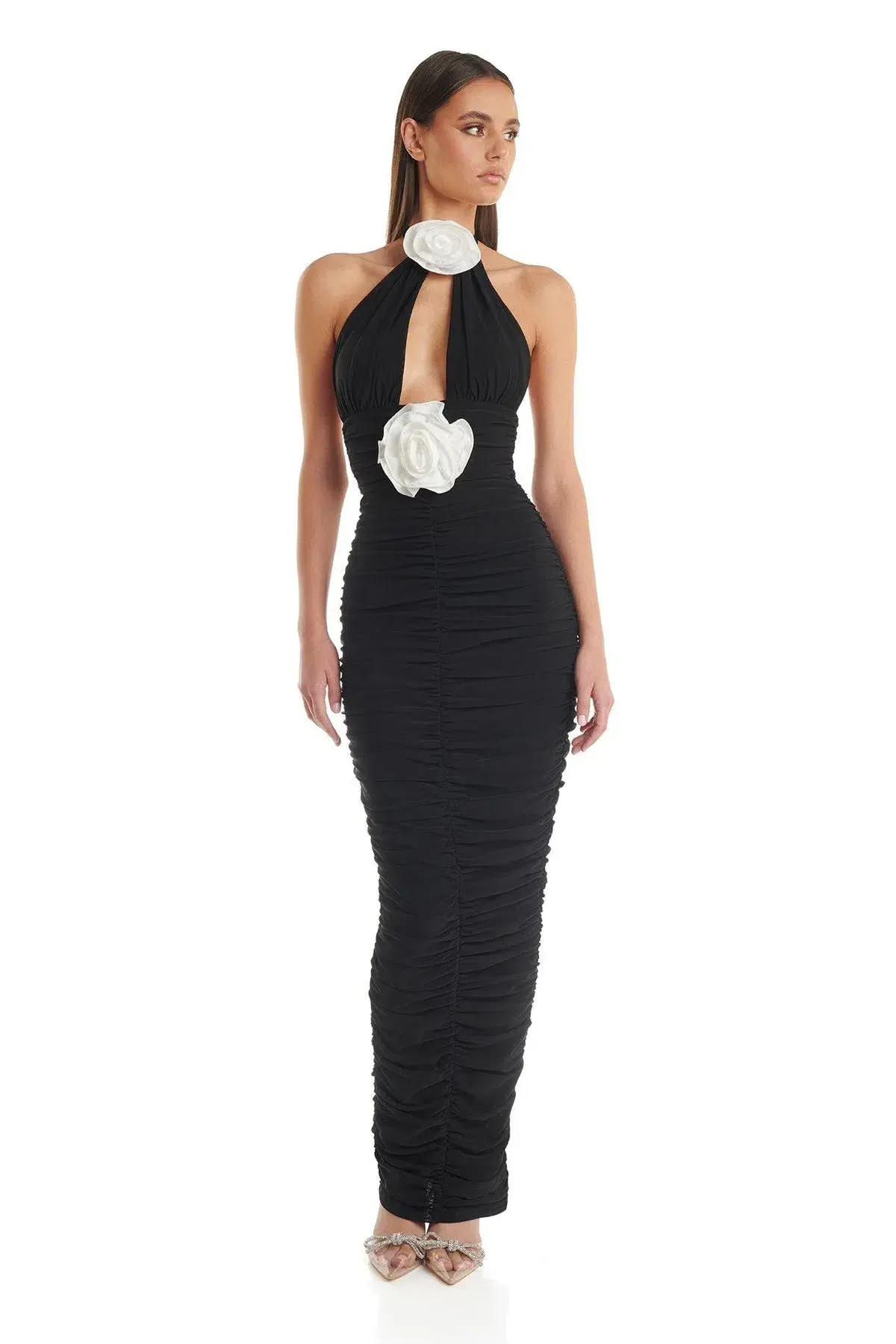 Eliya the Label Alanna Dress in Black Size 8 - Image 1