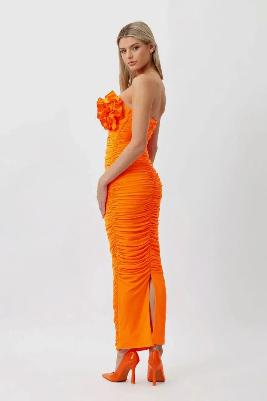 Bianca & Bridgett Tara Dress Orange Size 10 - Image 2