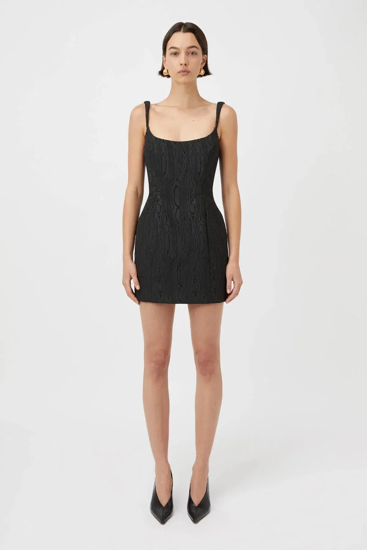 Camilla and Marc Malla Mini Dress Black Size 12 - Image 1