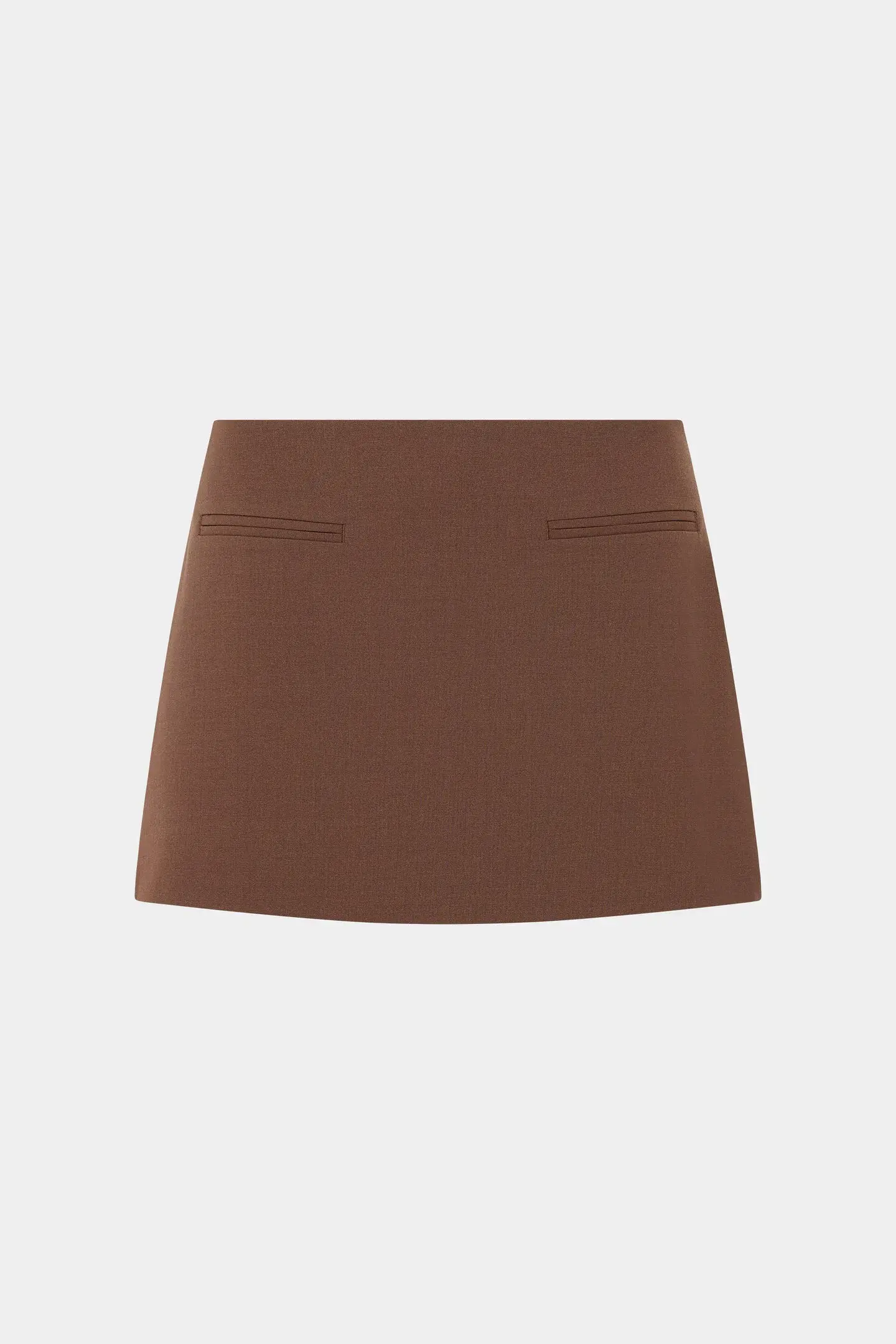 Sir the Label Bromley Tailored Blazer, Mini Skirt and Bodice Set Chocolate Size AU 10  - Image 11