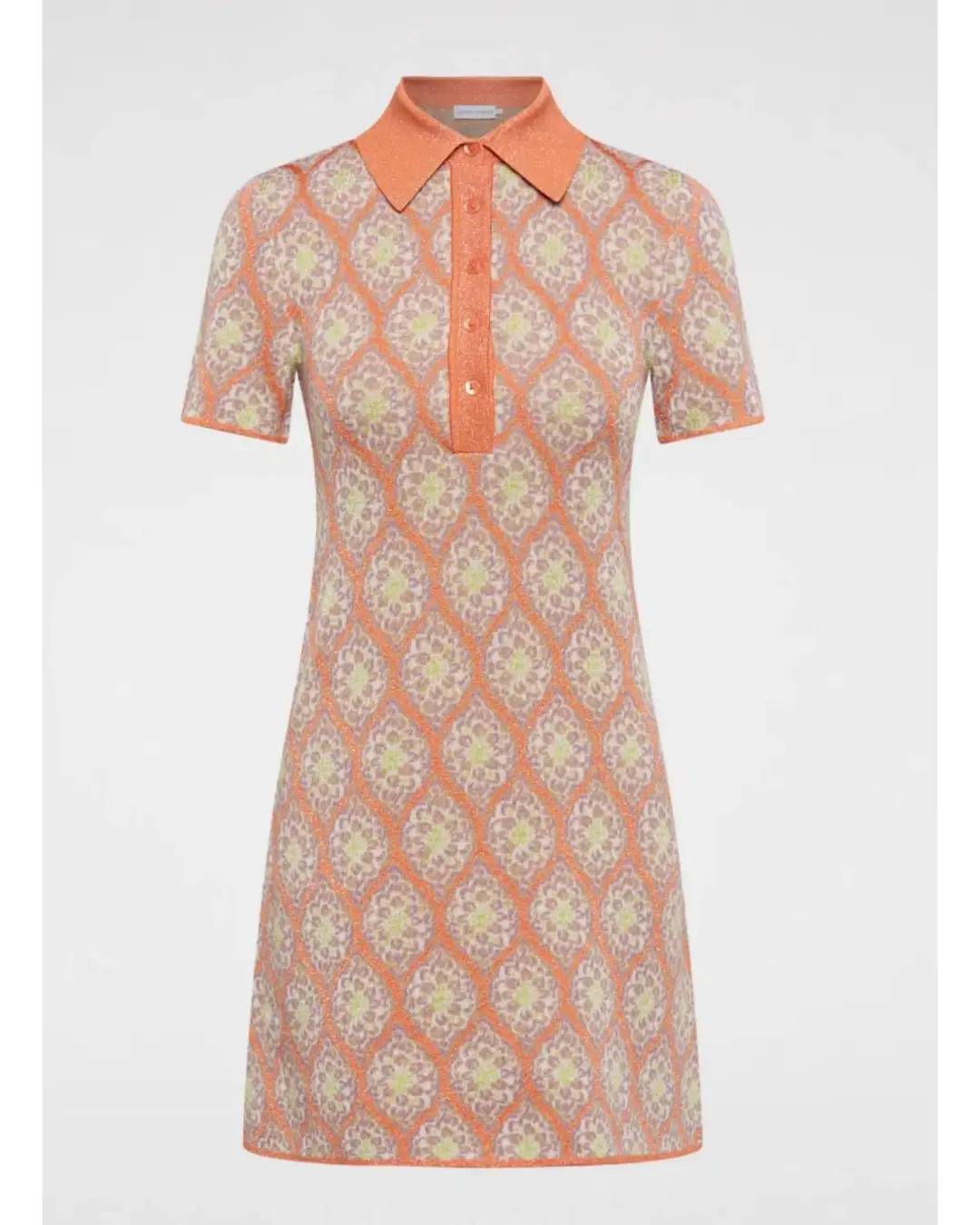 Scanlan Theodore Knit Brocade Mini Dress Floral Size XS / AU 6 for rent on The Volte - main image