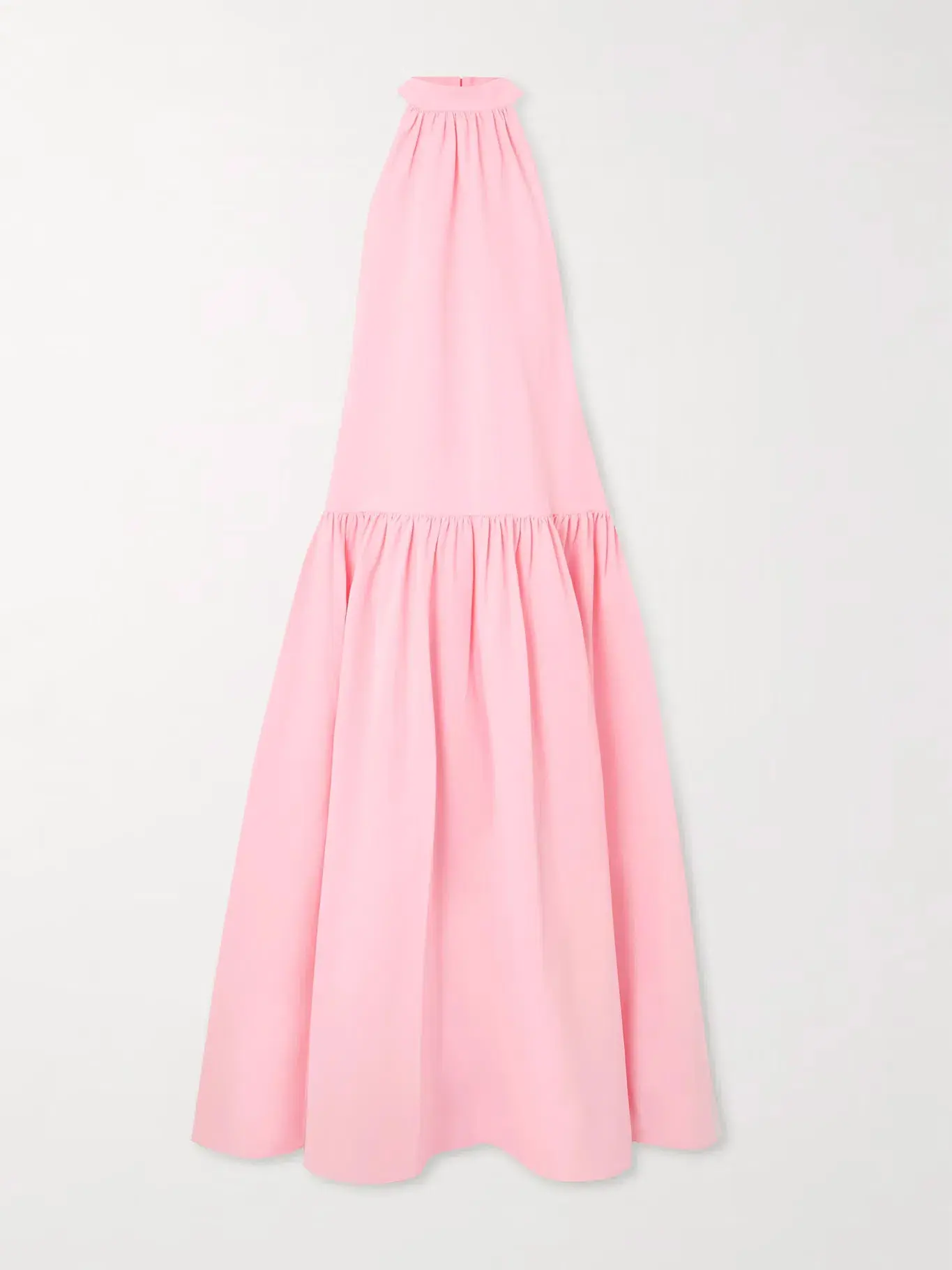 STAUD Marlowe Bow Gown in Pink Size AU 10  - Image 3