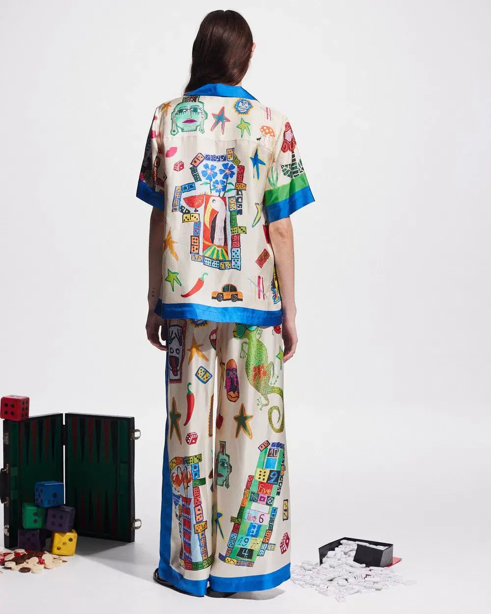 Alemais Rollers Shirt and Pants Set Size 6  - Image 2