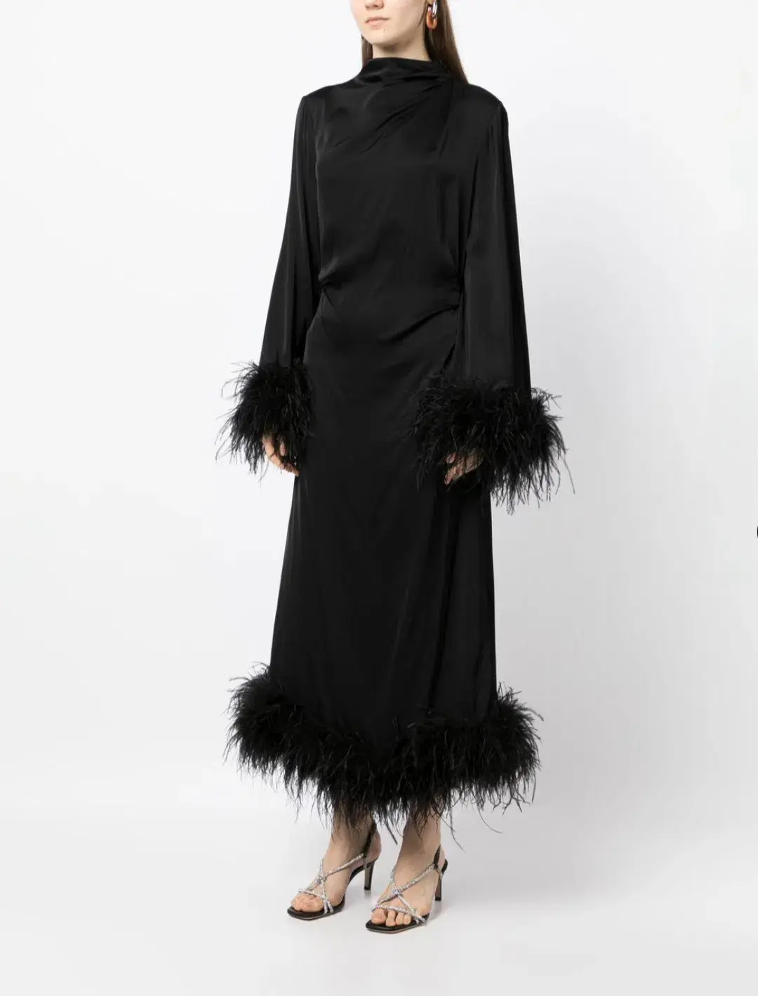 Rachel Gilbert Pietro Dress Black Size 1/AU8 - Image 3