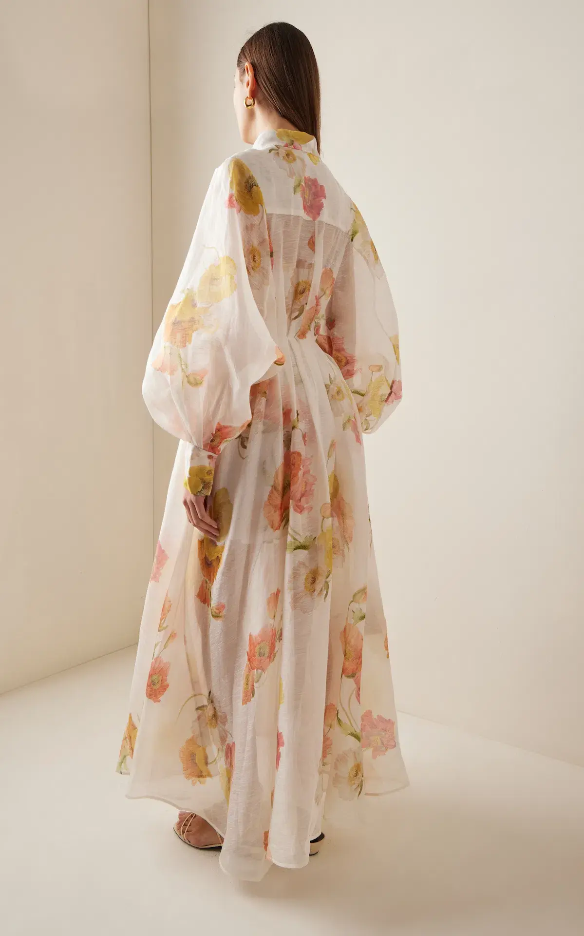 Zimmermann Tranquillity Shacket Dress Multi Poppy Size 1 / AU 10 - Image 2