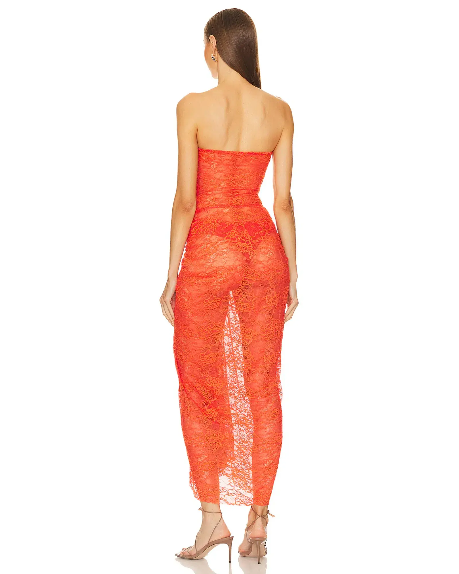 Natalie Rolt Naomi Dress Tangerine Size 1 / AU 8 - Image 3