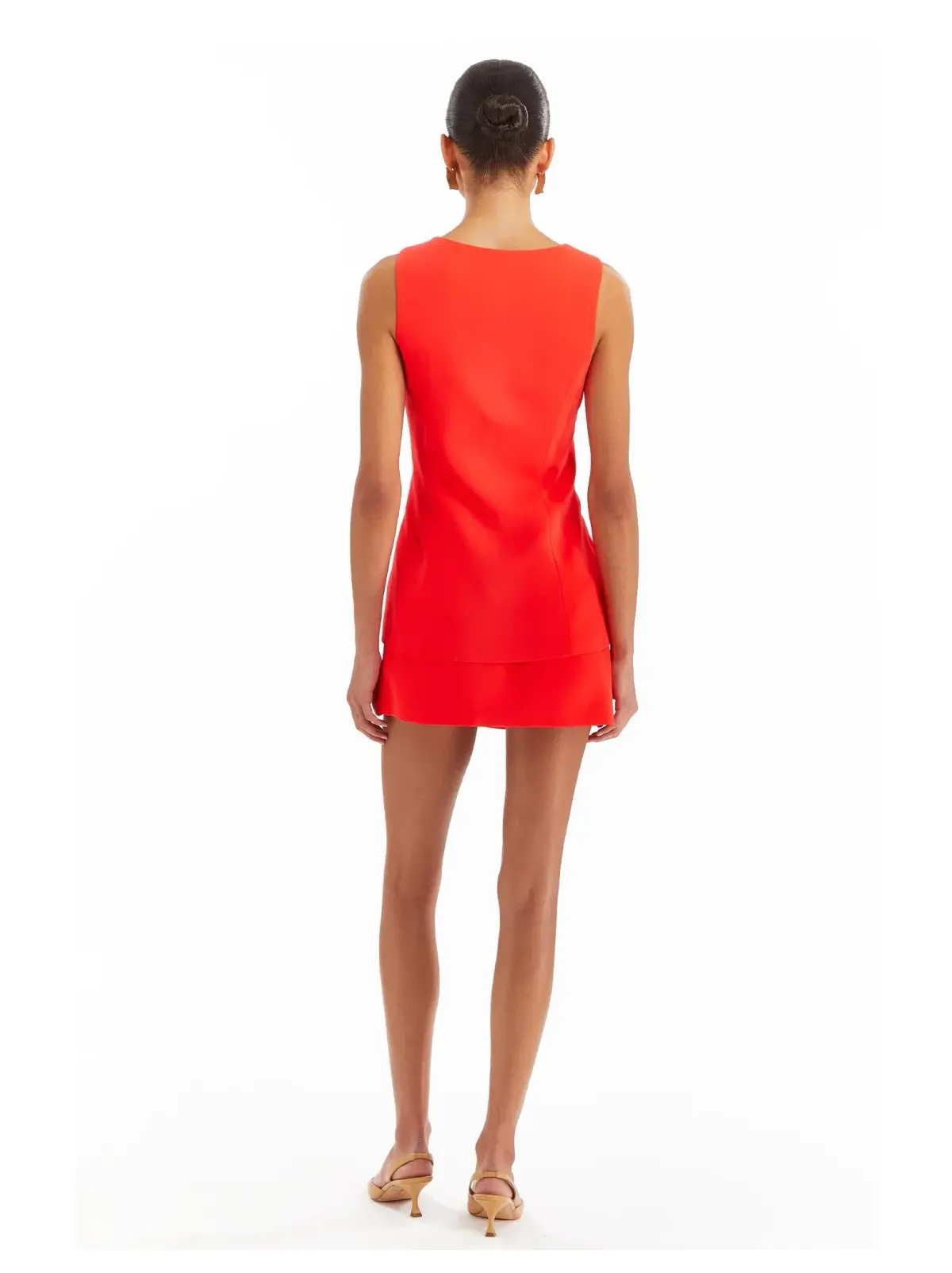 Amanda Uprichard Kya Romper Red Size 8 - Image 2