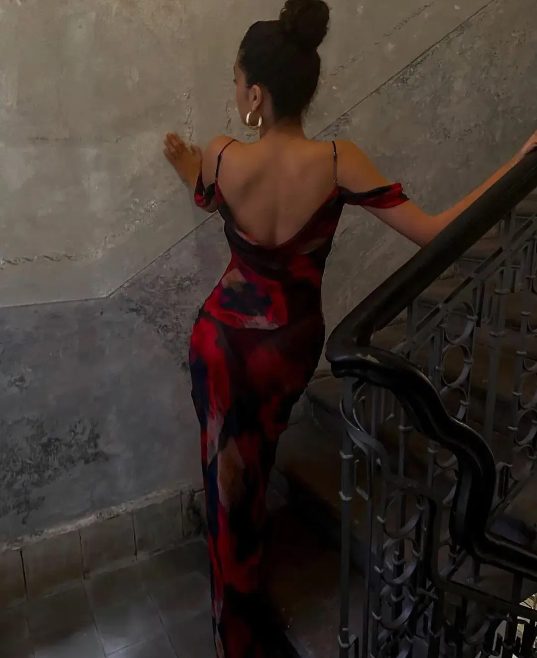 Rat & Boa Adriana Dress Multi Size 6 for rent on The Volte - main image