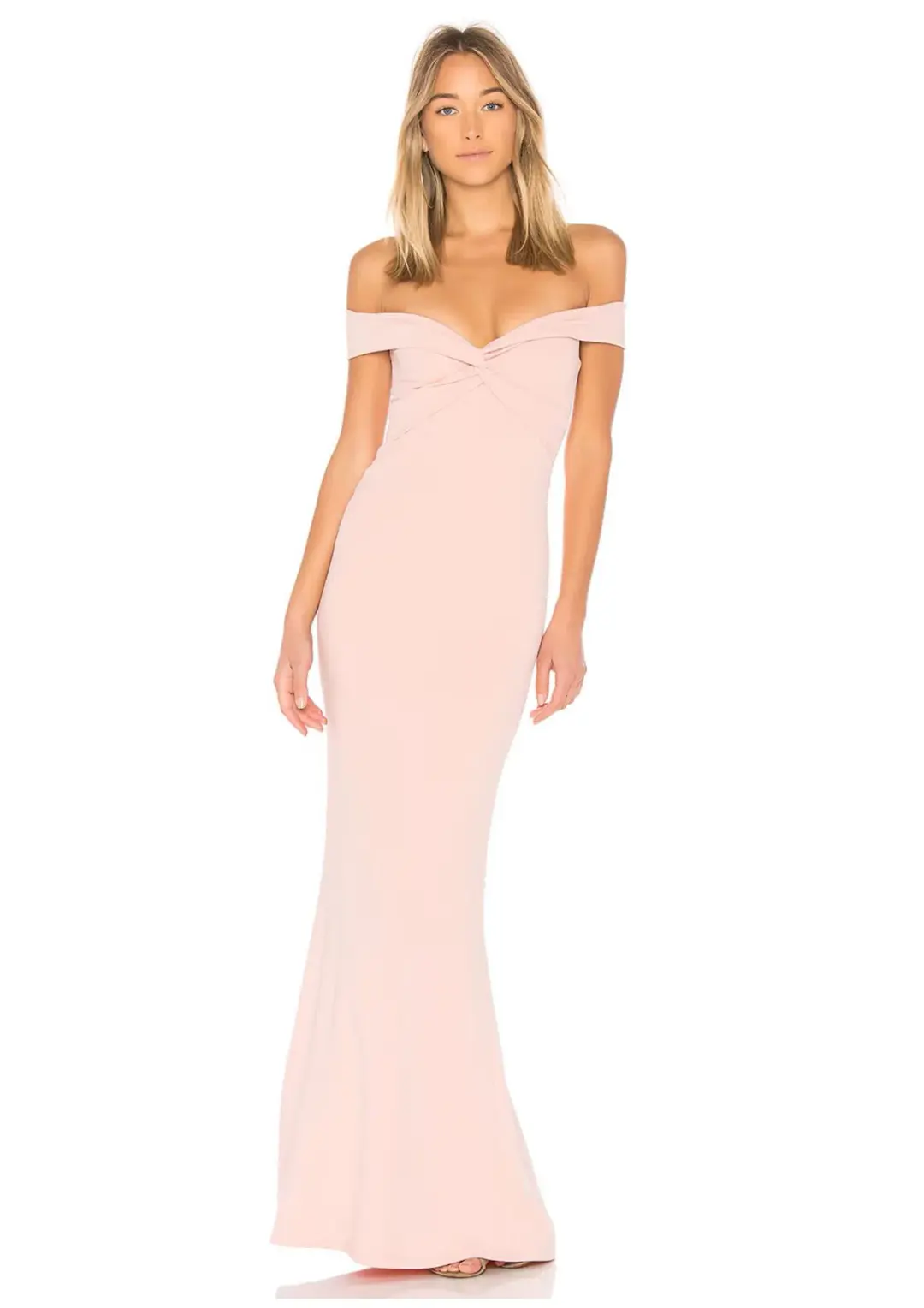 Nookie Dolly Gown in Blush Size 8 for rent on The Volte - main image