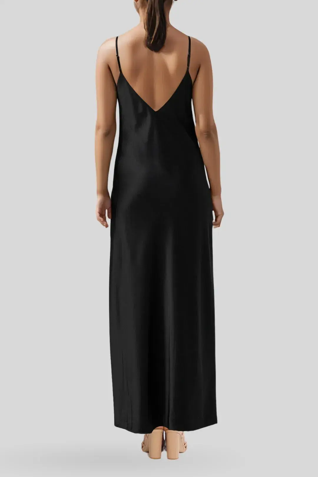 Rag & Bone Larissa Slip Dress in Black Size 6 - Image 2
