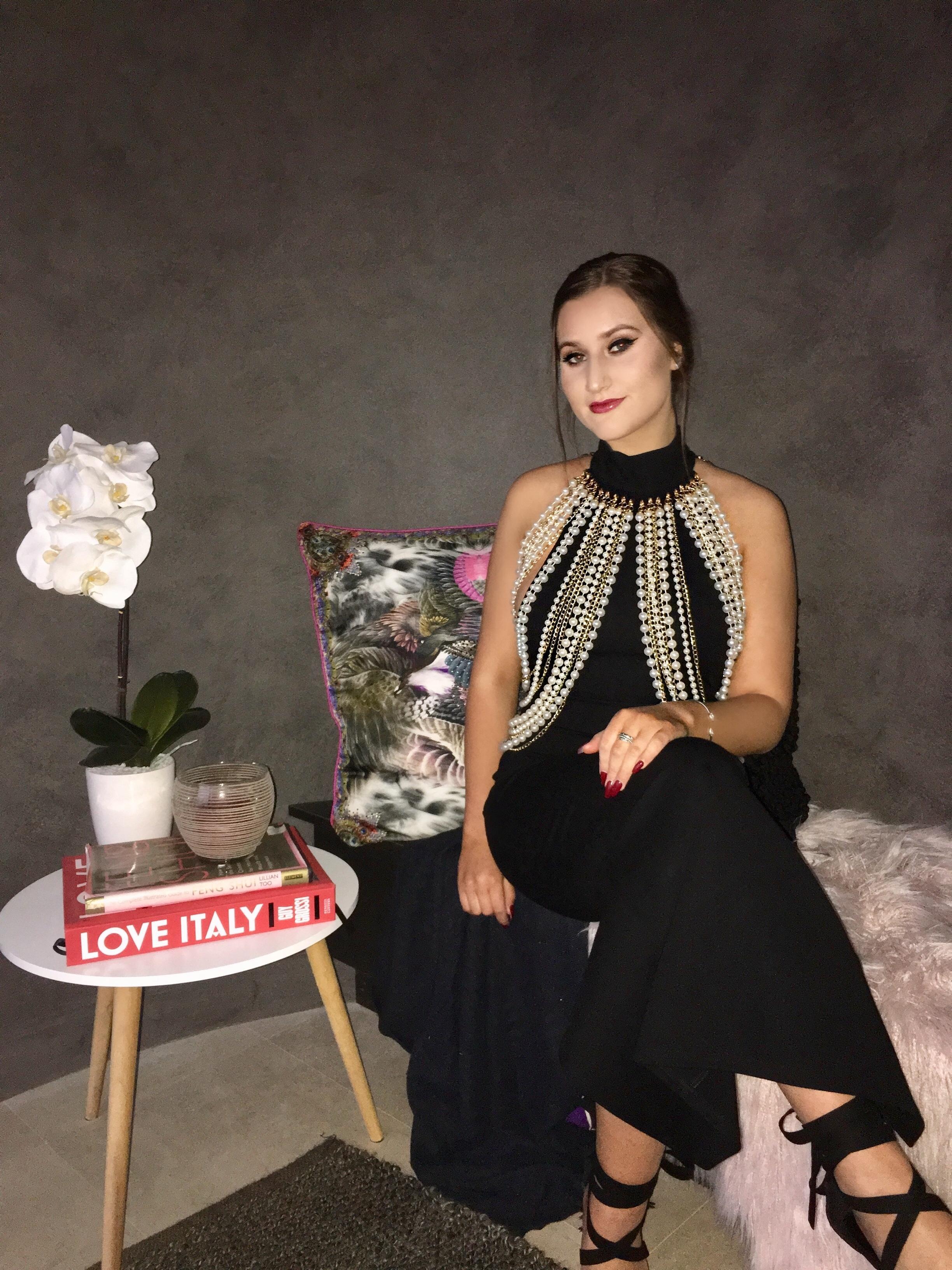 Pearl Black dress - Image 4
