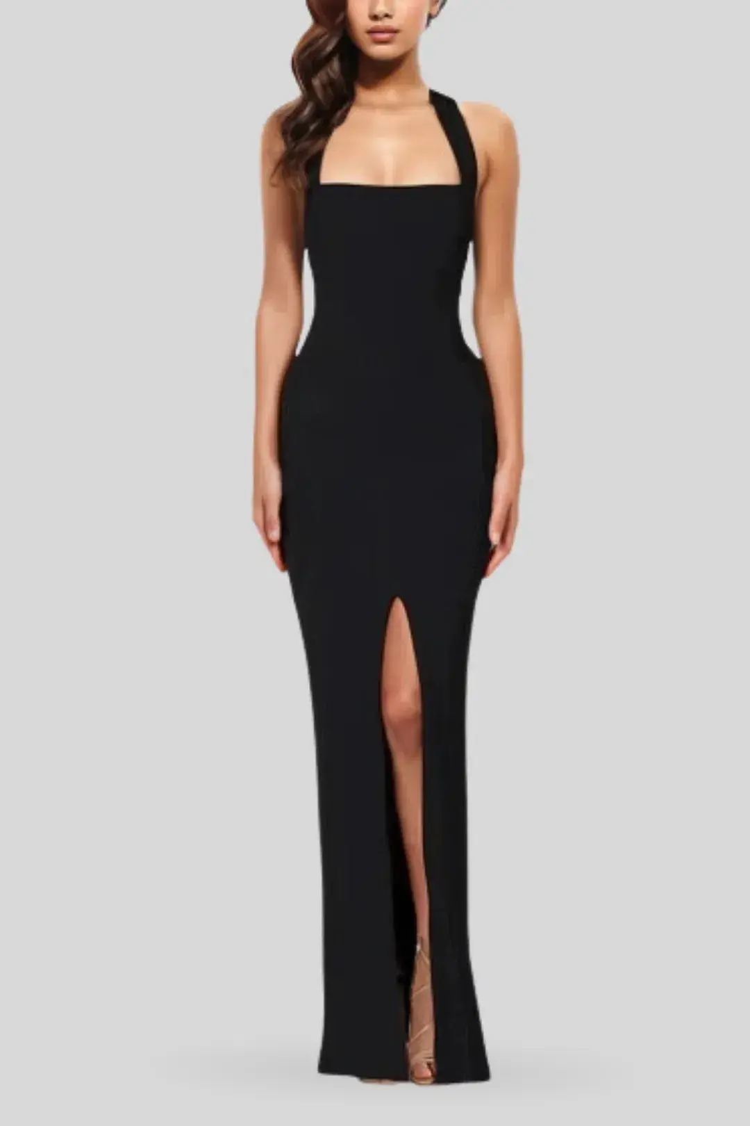 Nookie Boulevard Gown Black Size 8 - Image 1