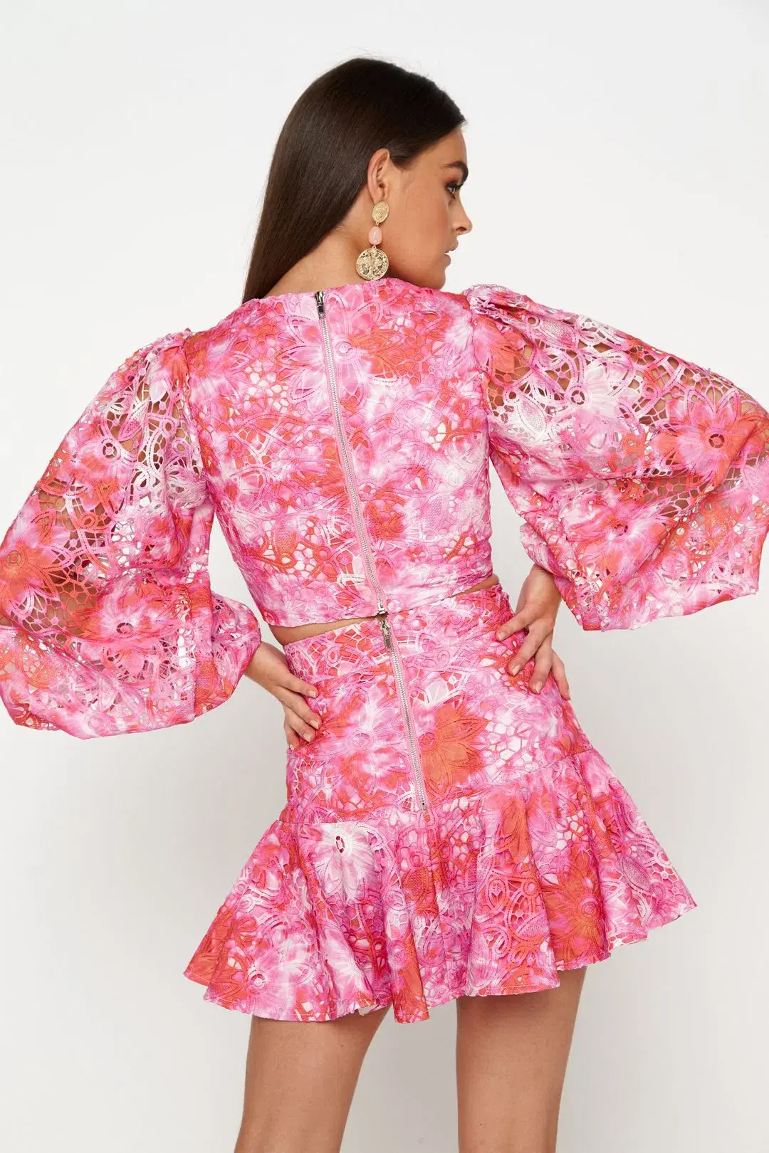 Mossman The Wonderland Top Multi Floral Size 8 - Image 3