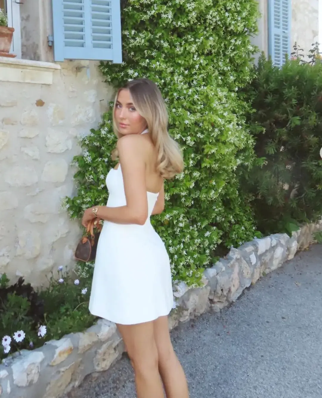 Odd Muse Ultimate Muse Structured Mini Dress White Size 8 for rent on The Volte - main image