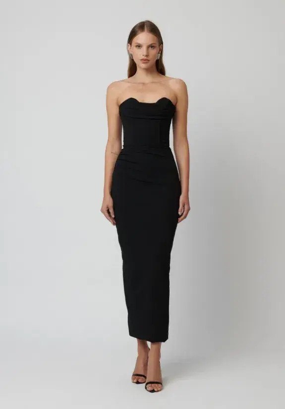 Effie Kats Rozela Dress Black Size AU 10 - Image 1