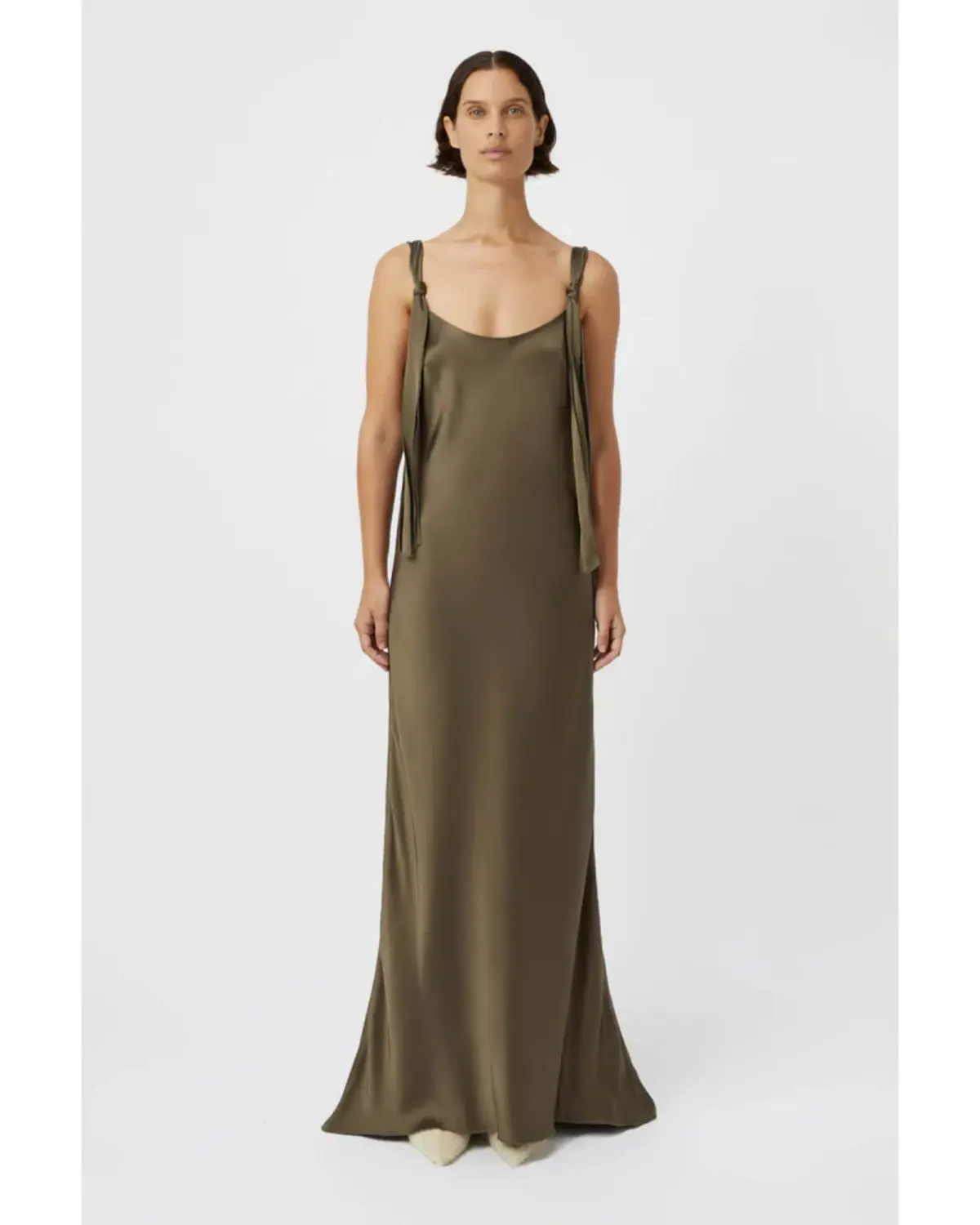 Camilla and Marc Marionette Dress in Smokey Quartz Size AU 8 - Image 3