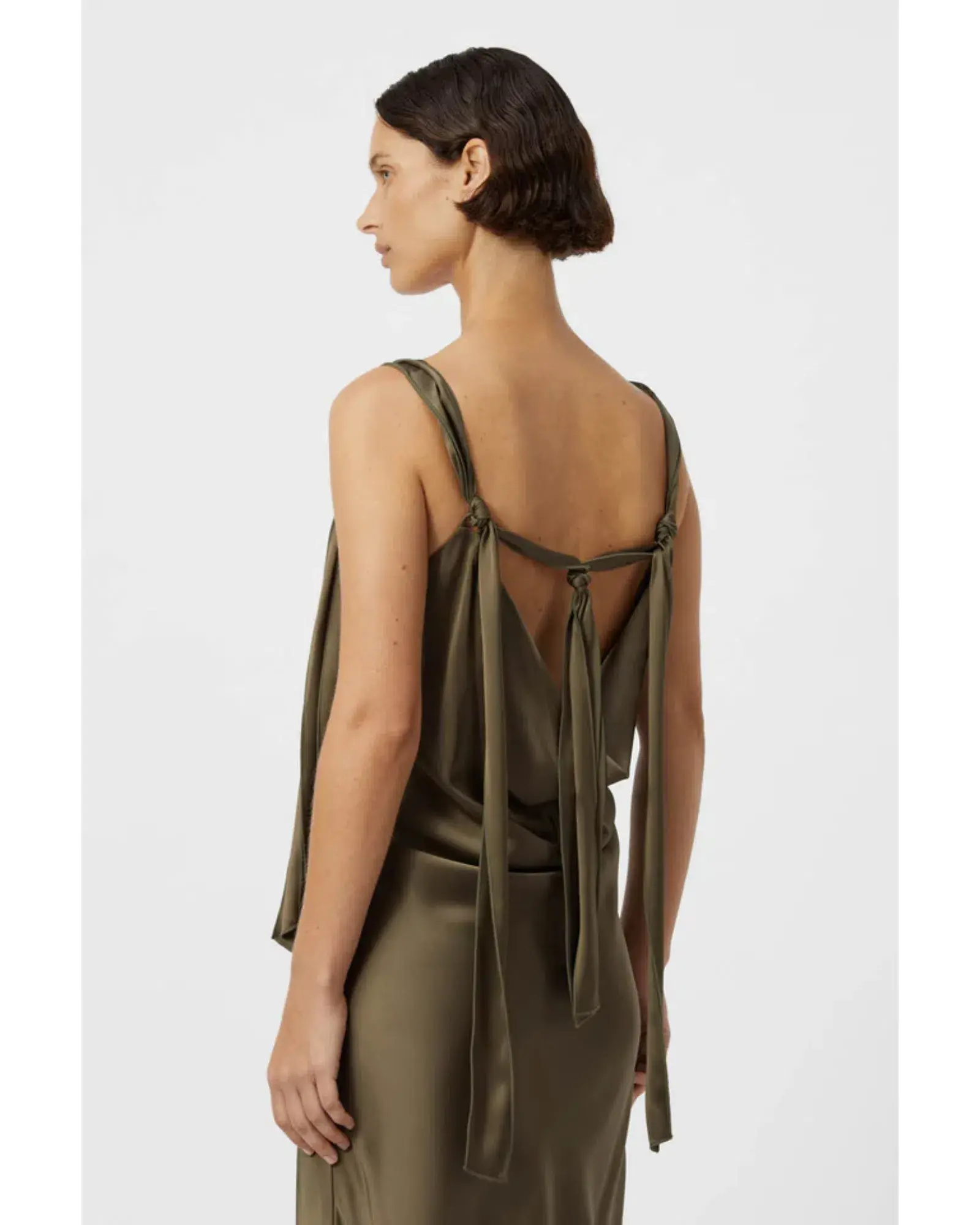 Camilla and Marc Marionette Dress in Smokey Quartz Size AU 8 - Image 5