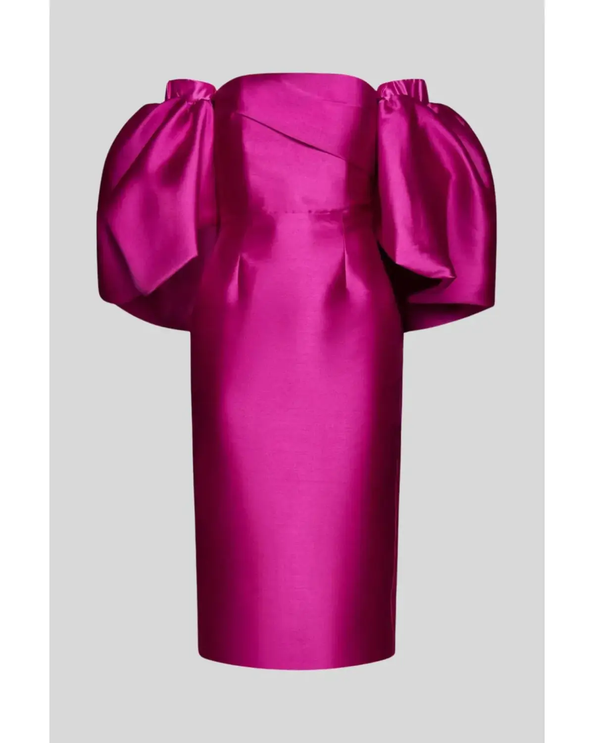 Solace London Aria Off Shoulder Dress Deep Purple Size AU 14 - Image 1