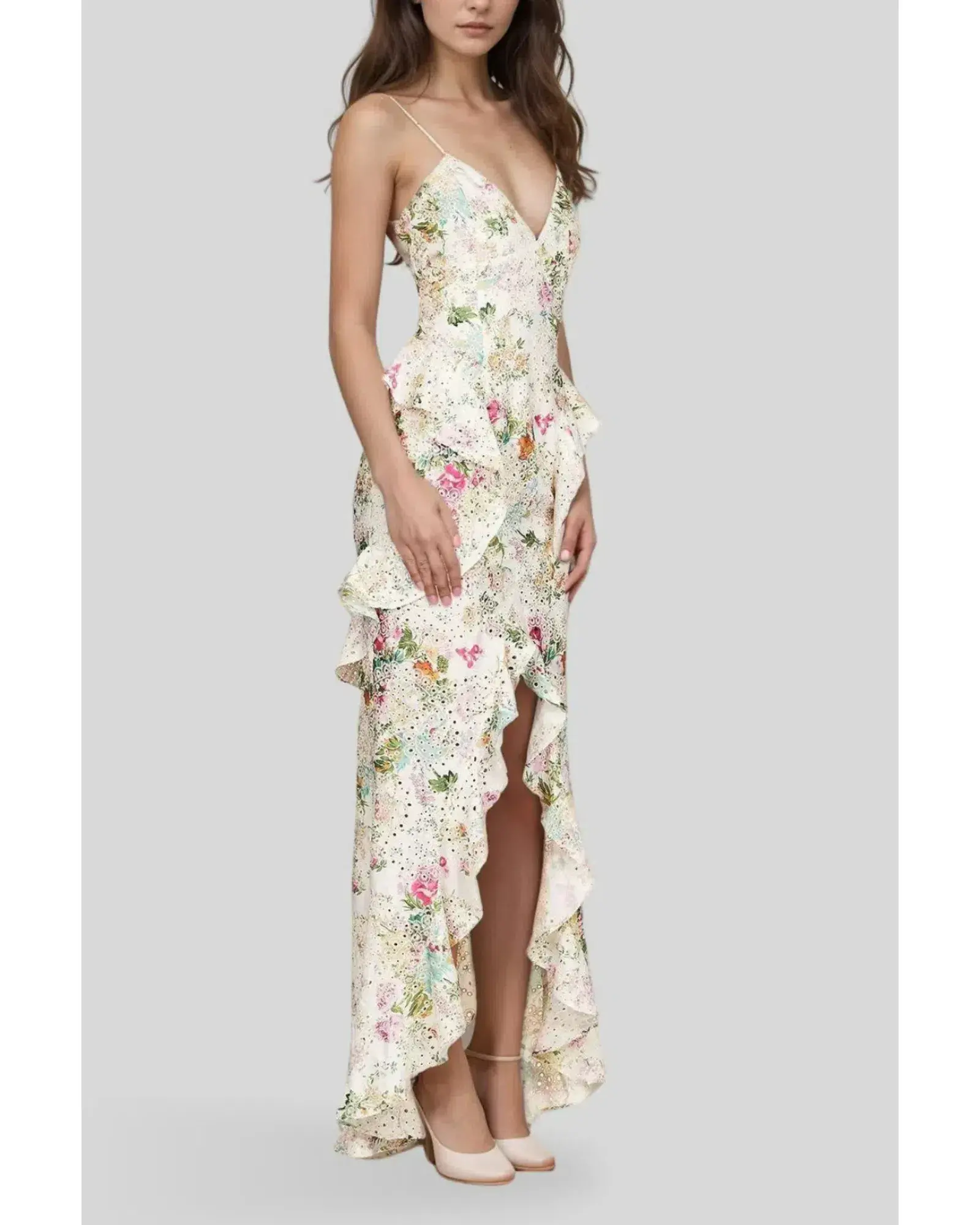 Love Nookie Darling Gown in Floral Size AU 8 - Image 2