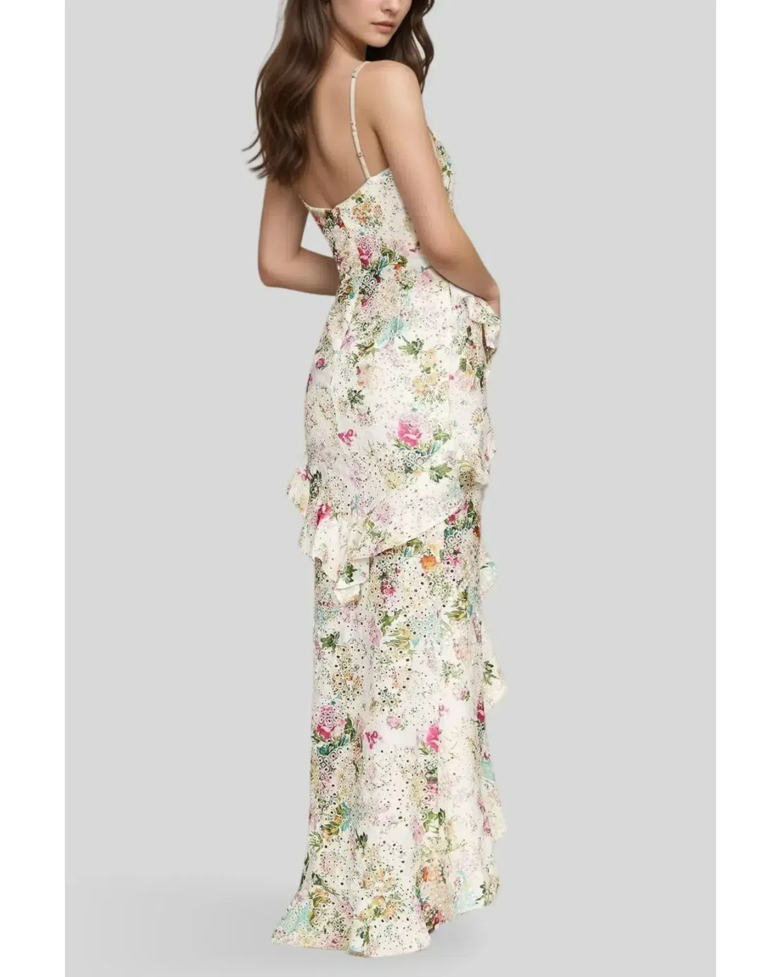 Love Nookie Darling Gown in Floral Size AU 8 - Image 3