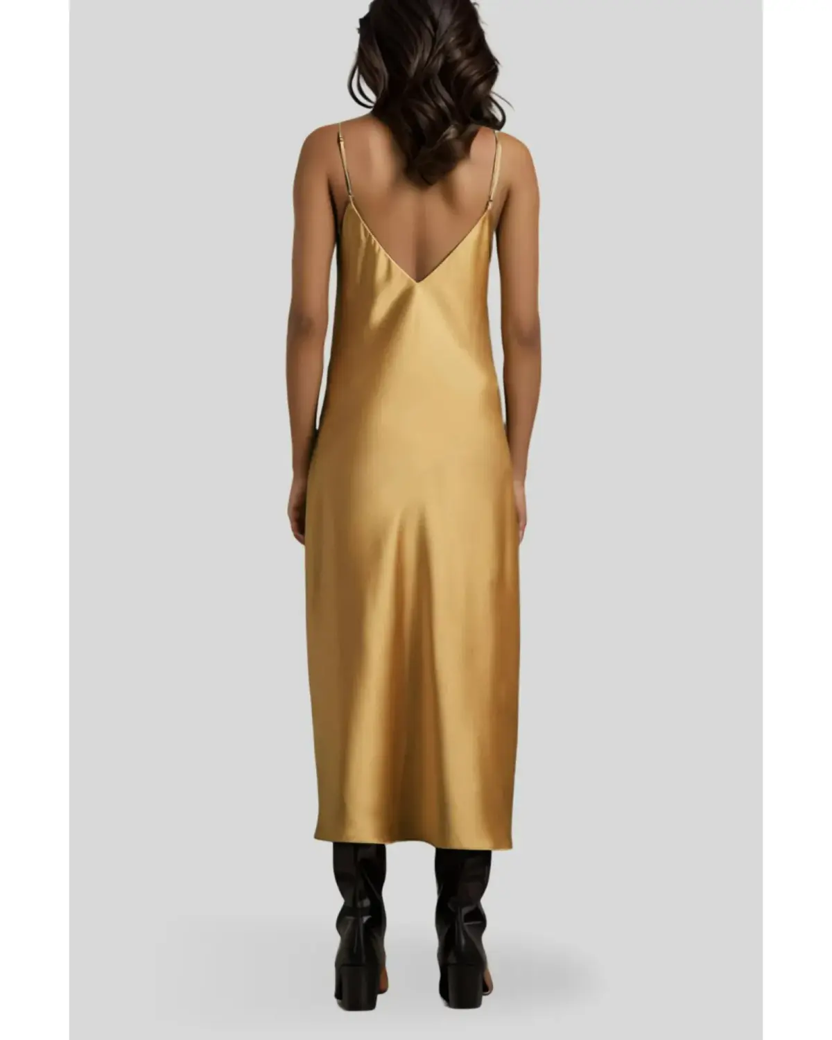 Rag & Bone Larissa Slip Dress in Yellow Size AU 10 - Image 2