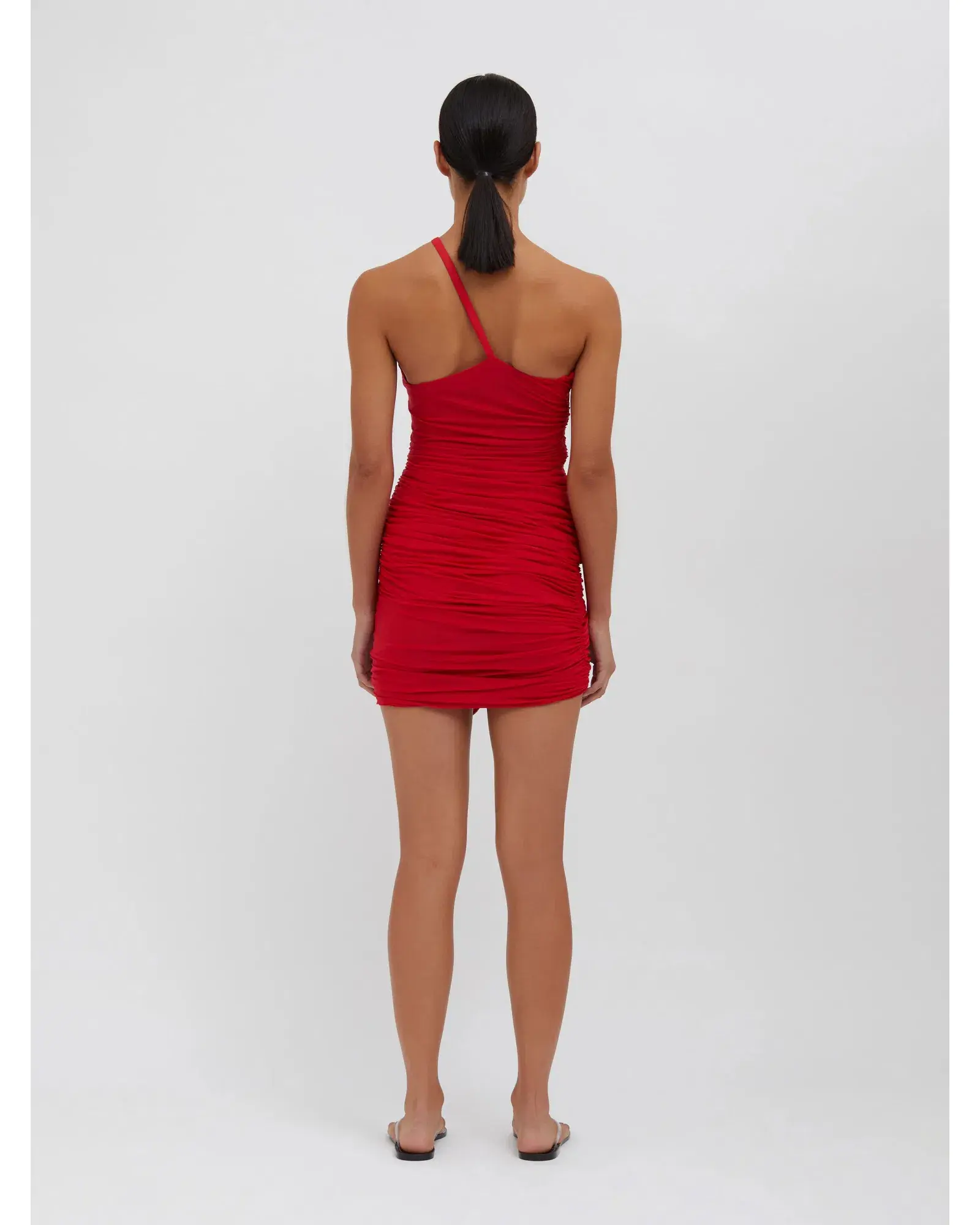 Christopher Esber Venus Looped Cami Dress Cherry Size AU 6 - Image 3