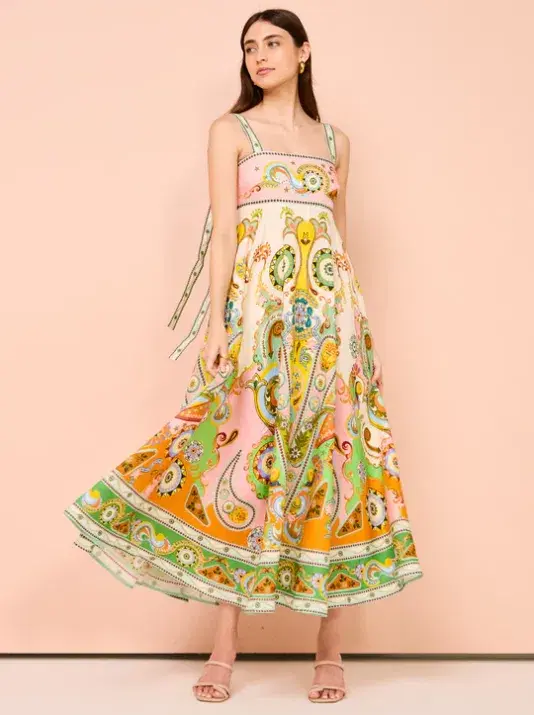 Alemais Pinball Sundress In Multi Size 8  - Image 1
