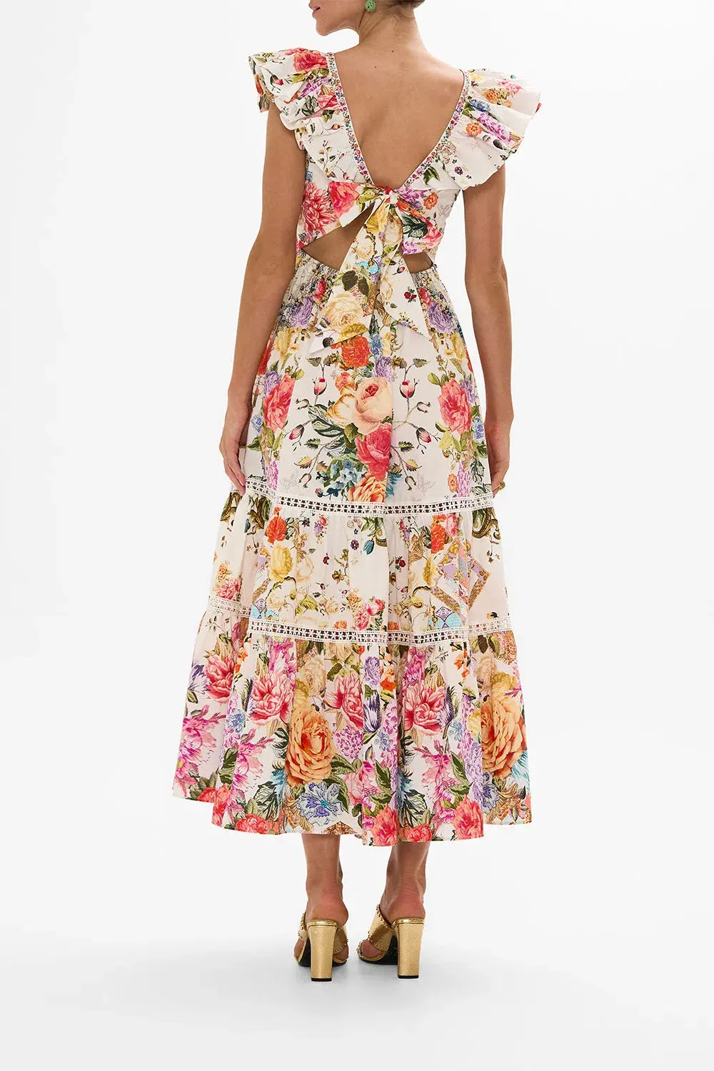 Camilla Sew Yesterday Maxi Dress Floral Size 8  - Image 2