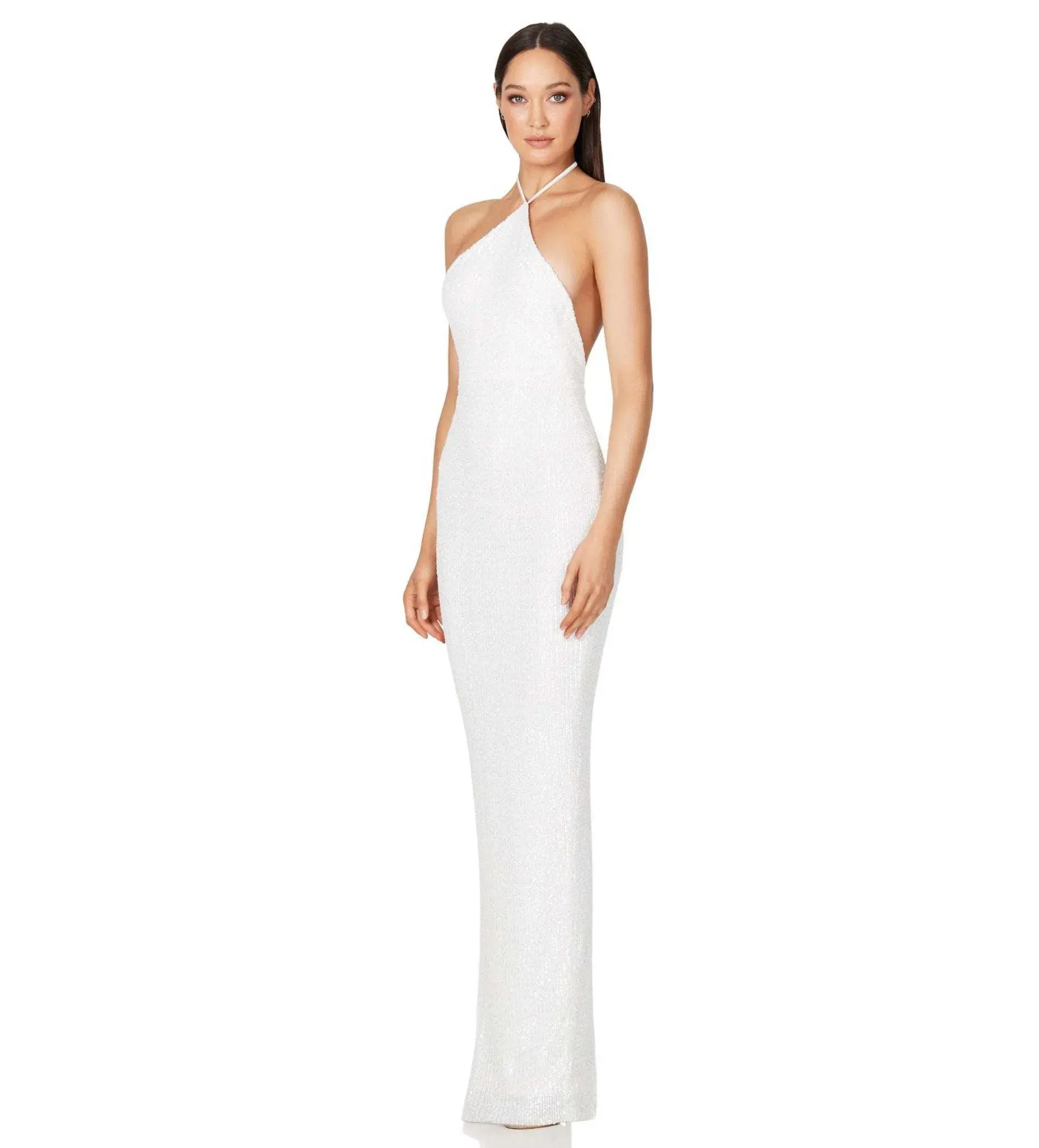 Nookie Treasure Gown in White Size 8 - Image 1