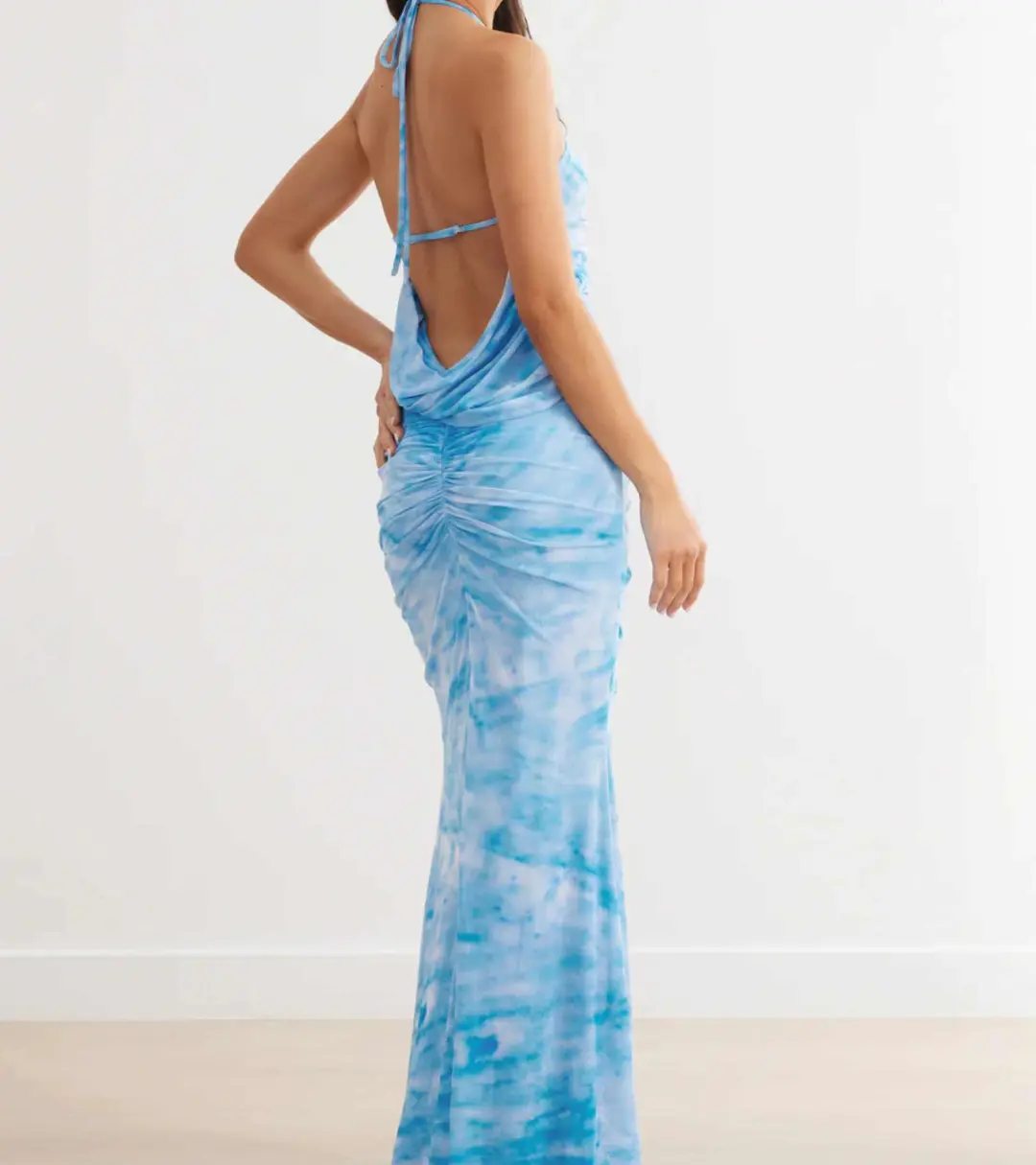 Lexi Amber Dress Blue Size 8 for rent on The Volte - main image