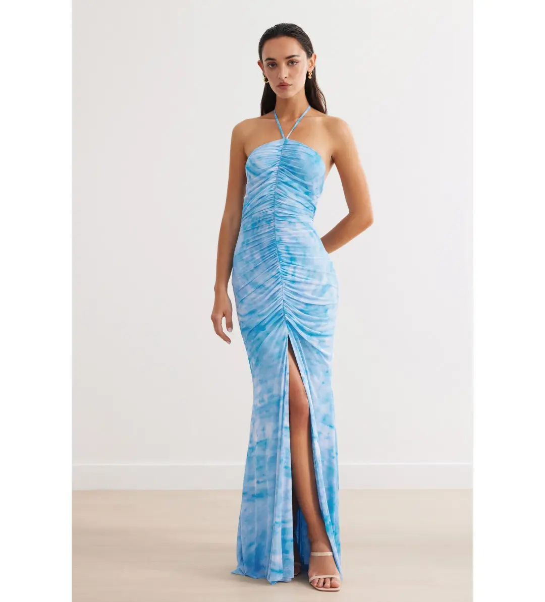 Lexi  Amber Dress Blue Size 12 for rent on The Volte - main image