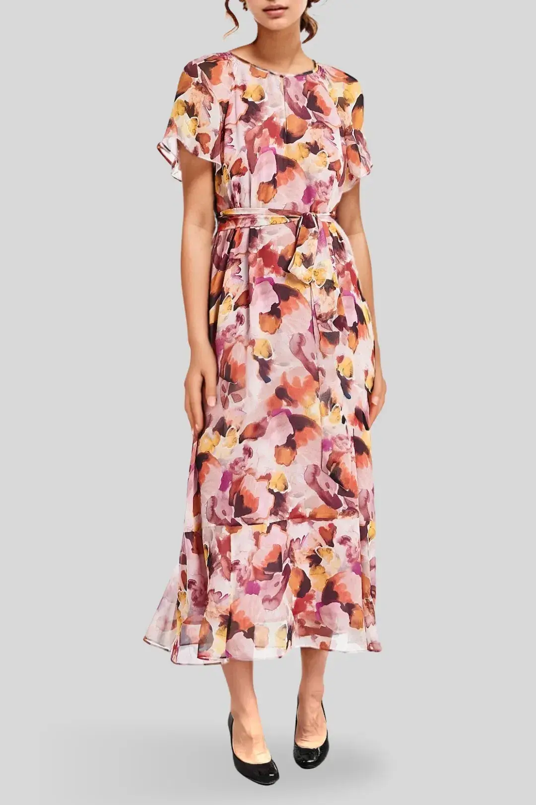 David Lawrence Matea Dress Floral Size 10 for rent on The Volte - main image
