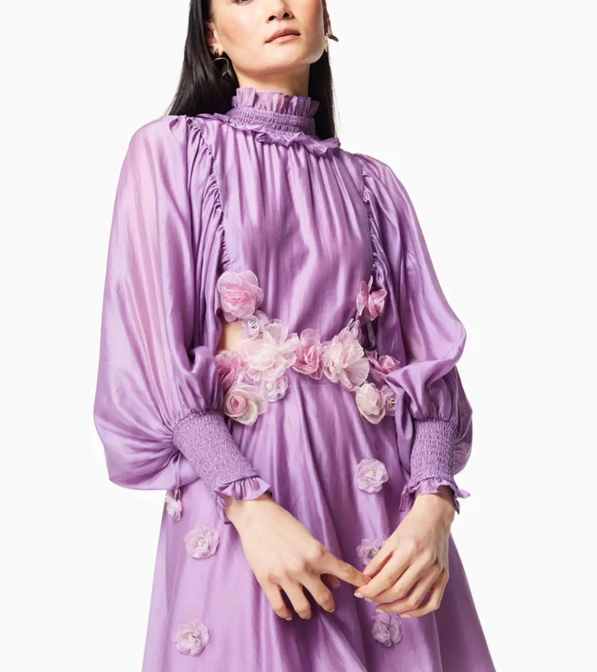 Elliatt Barcelona Dress Purple Size L/Au 12  - Image 2