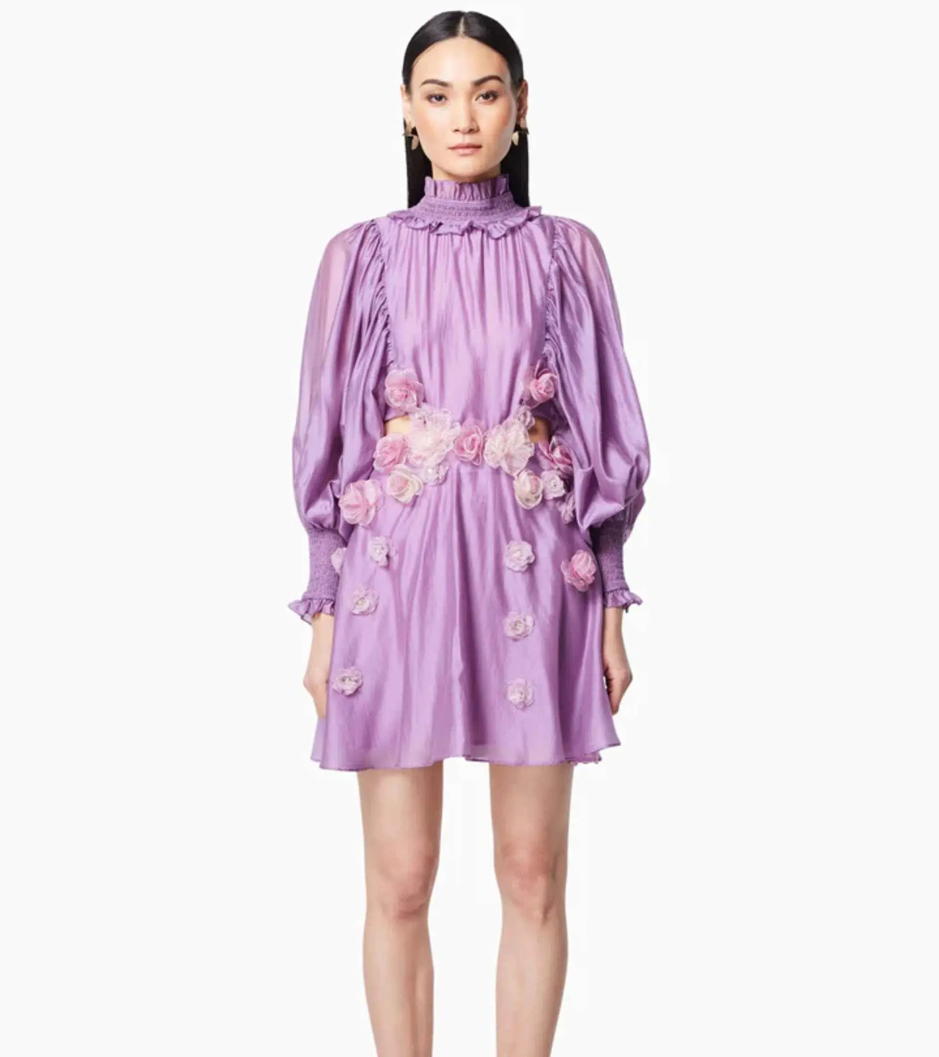 Elliatt Barcelona Dress Purple Size L/Au 12  - Image 1