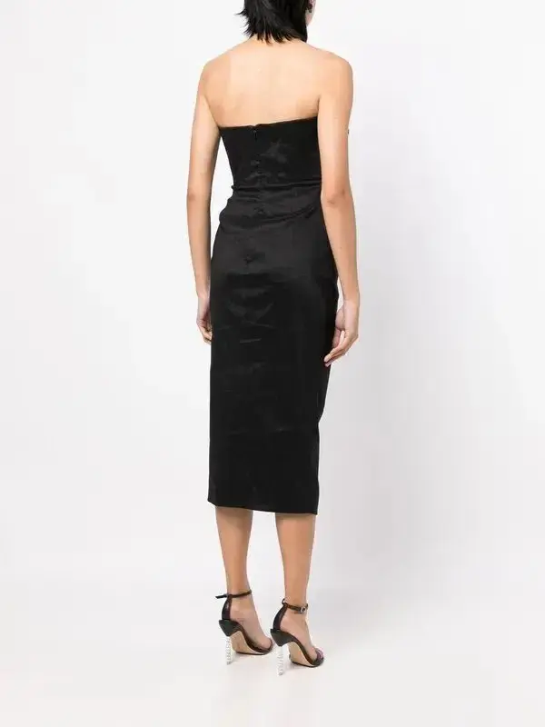 Rachel Gilbert Romy Dress Black Size 6 - Image 3