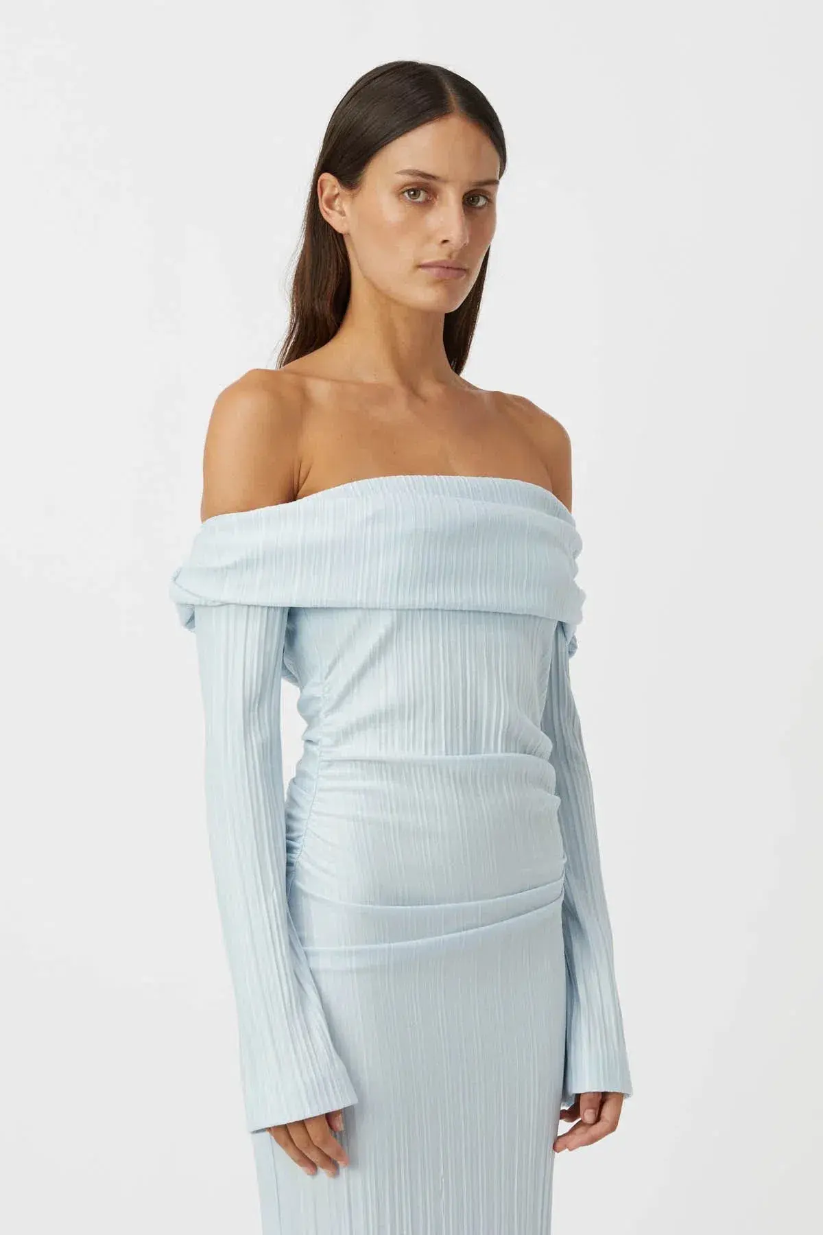 Camilla and Marc Shaw Dress in Sky Blue Size AU 8 - Image 2