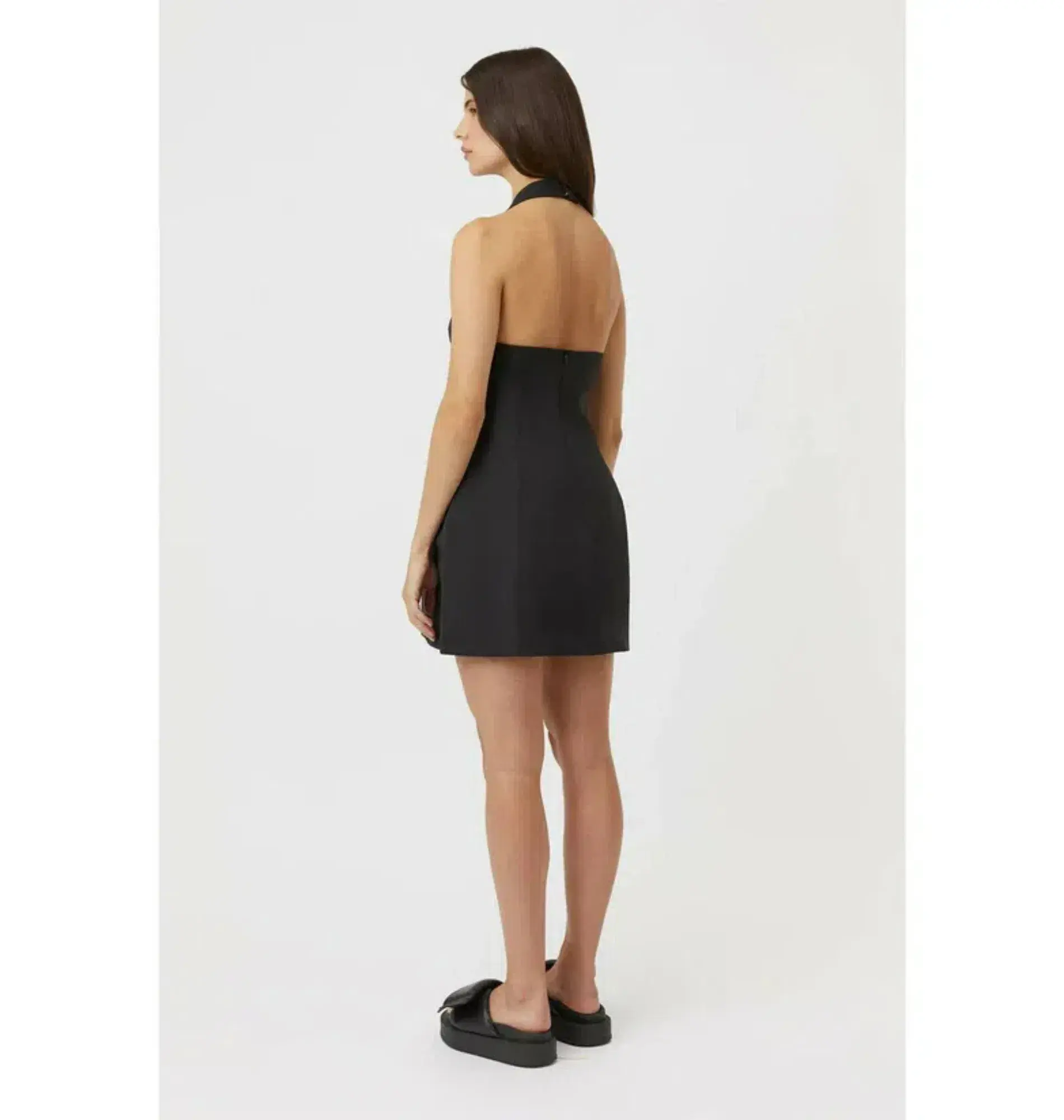 Camilla and Marc Petra Mini Dress Black Size AU 10 - Image 2