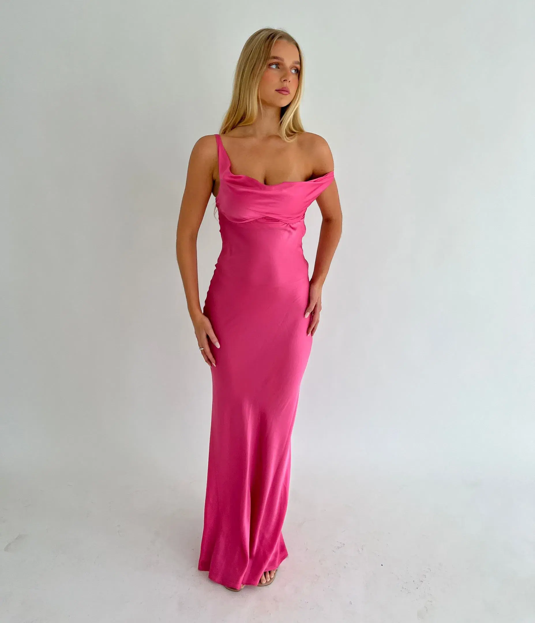Natalie Rolt Monika Gown Pink Size 0/ AU 6 - Image 1