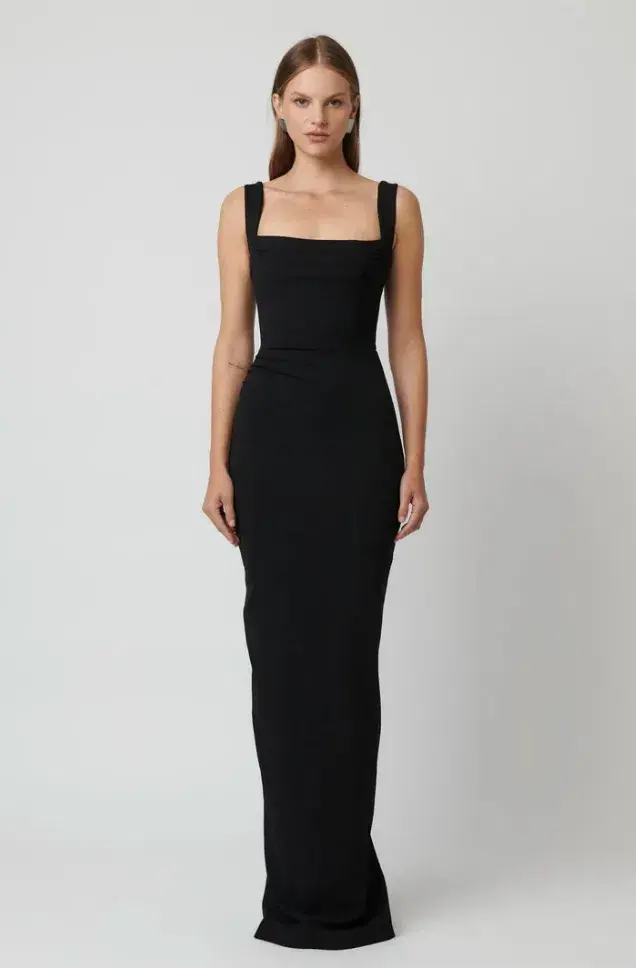 Effie Kats Marbella Gown Black Size 12 - Image 1