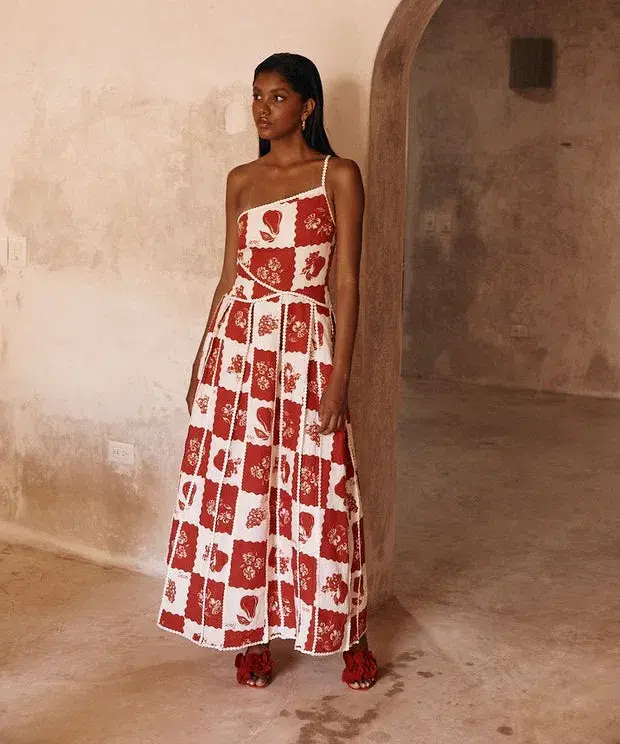 Zaco Kyoho Dress Pear Blossom Size S/ AU 8 for rent on The Volte - main image