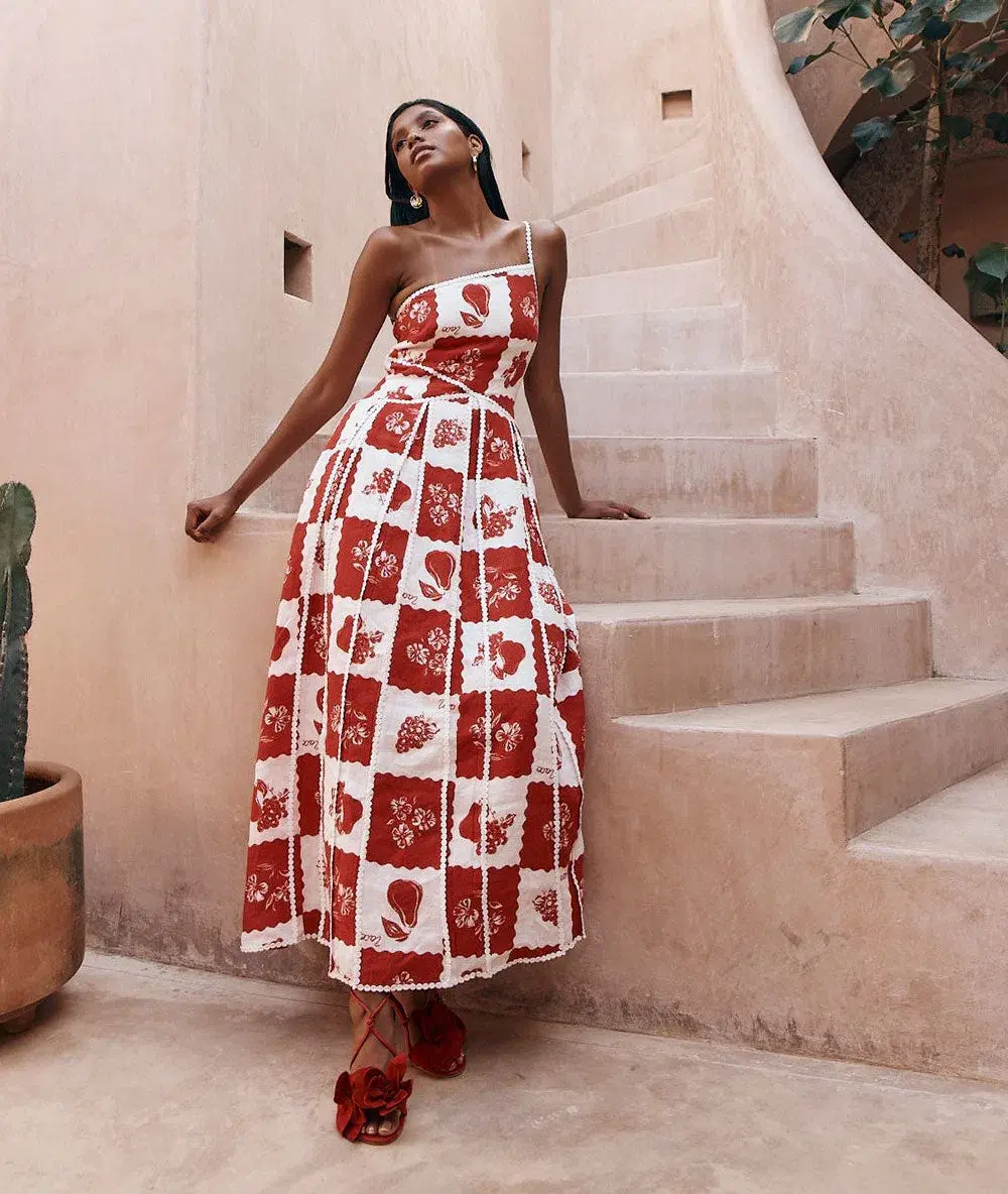 Zaco Kyoho Dress Pear Blossom Size S/ AU 8 for rent on The Volte - main image