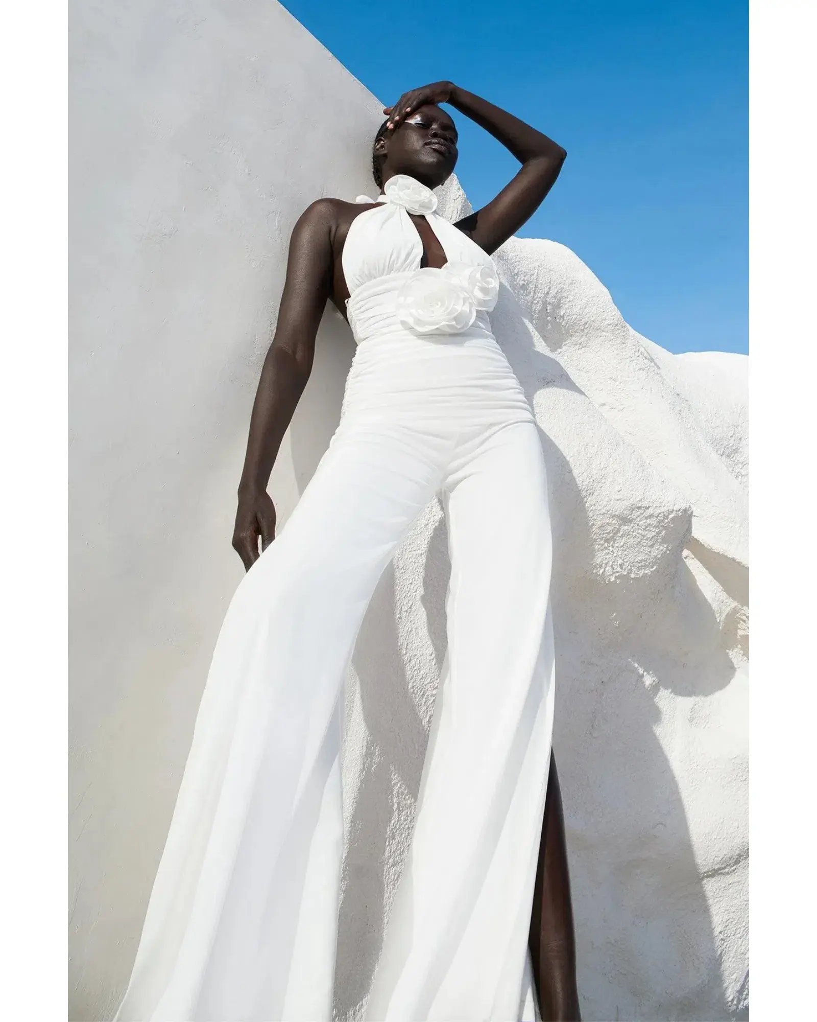 Eliya The Label Leontina Pantsuit in White Size S / AU 8 - Image 5