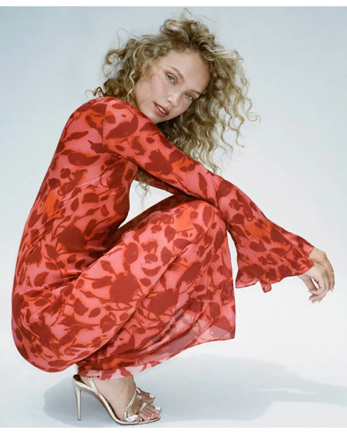 Realisation Par Gia Dress Red Size AU 8  - Image 2