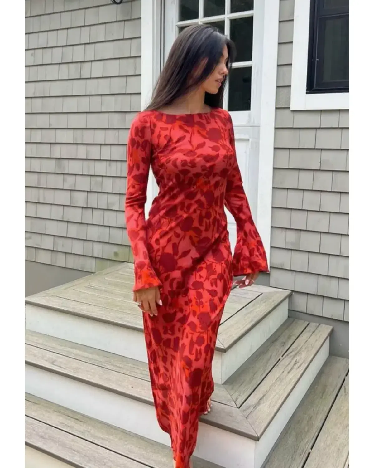 Realisation Par Gia Dress Red Size AU 8  - Image 4