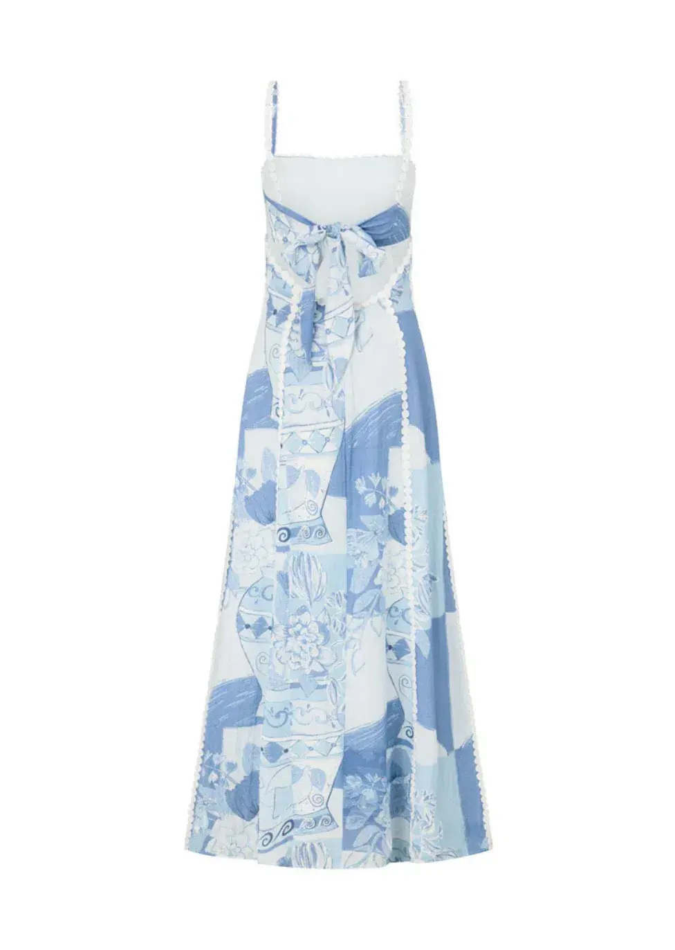 Zaco Terazza Dress Vaso Blu Print Size S / AU 8 - Image 8